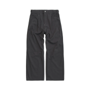 Polyteru 1 Tuck Gosima Pants Deep Charcoal