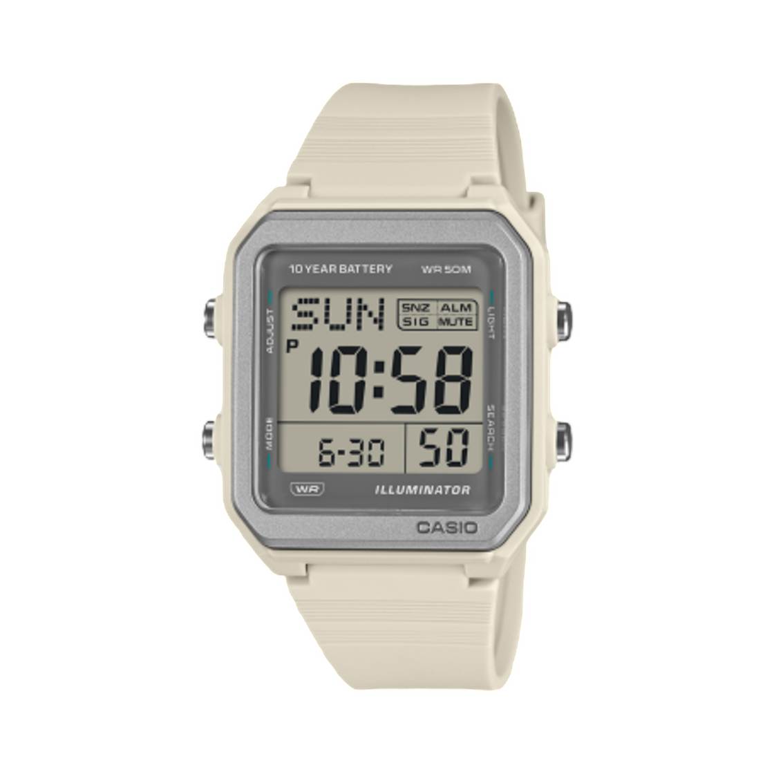 W-221H-8AV Casio W-221H-8AV Ivory