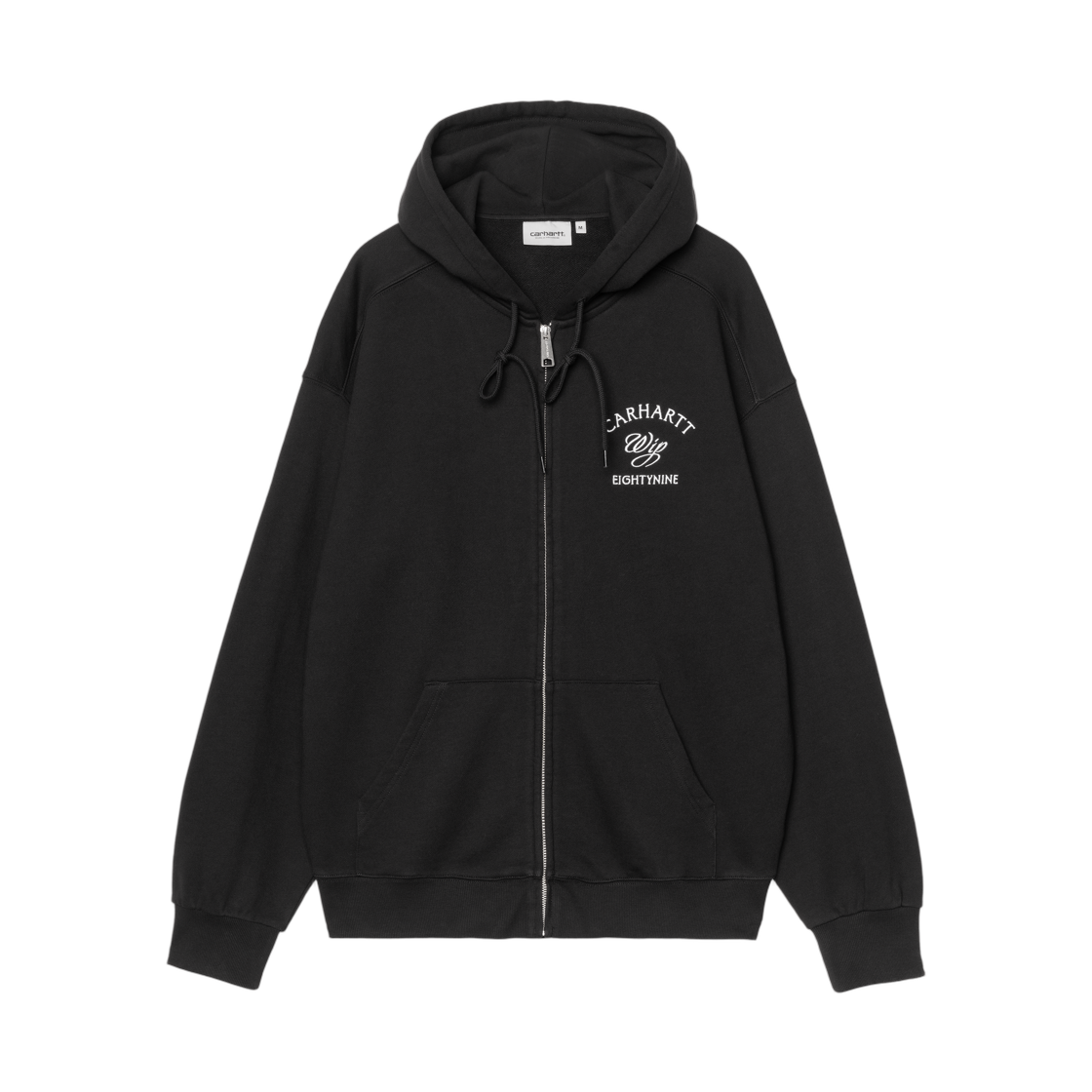 I036373-89-XX Carhartt WIP Hooded Eightynine Sweat Jacket Black