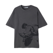 Spao x Attack on Titan Short Sleeve T-Shirt Charcoal