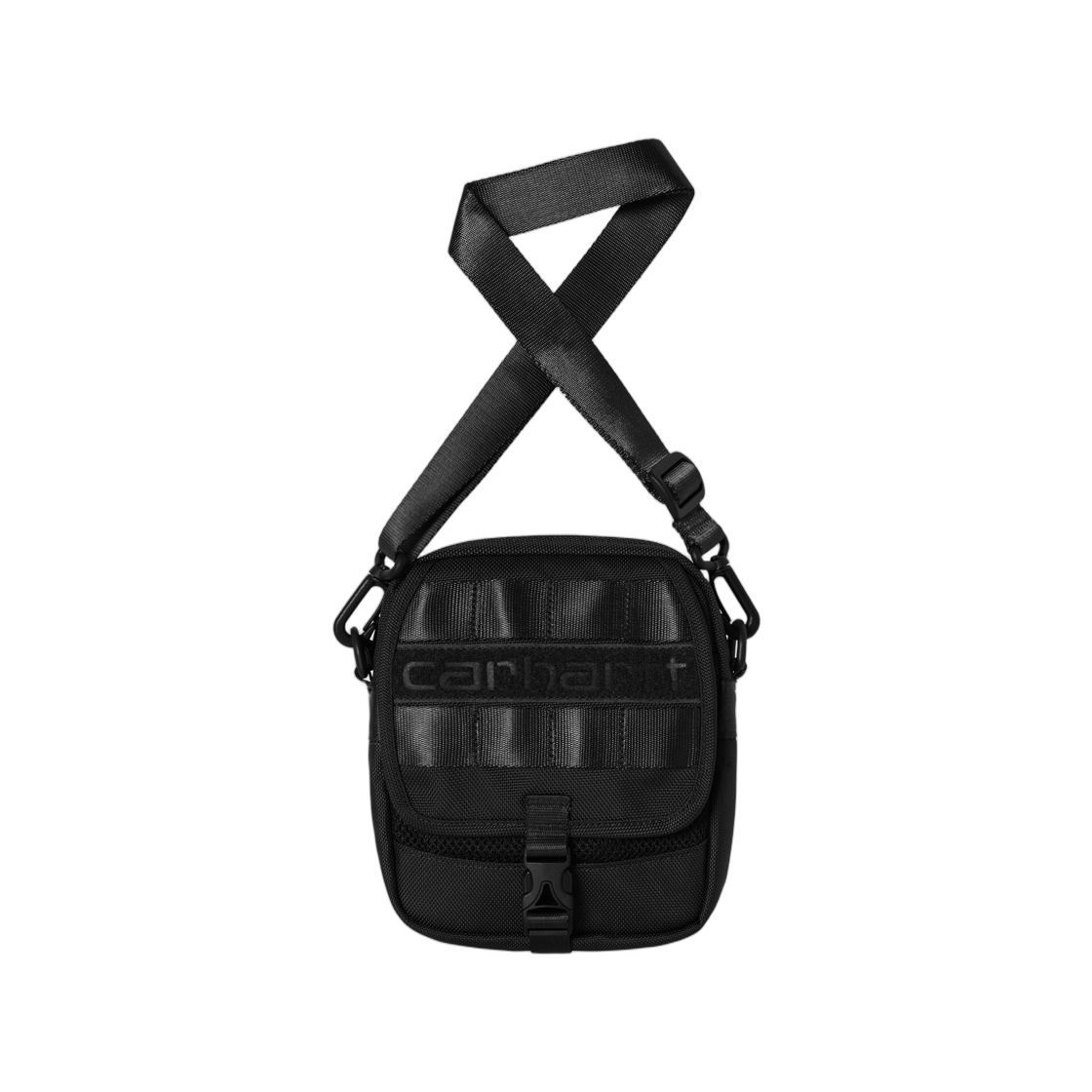 칼하트 WIP 프레스콧 숄더 파우치 블랙(Carhartt WIP Prescott Shoulder Pouch Black)