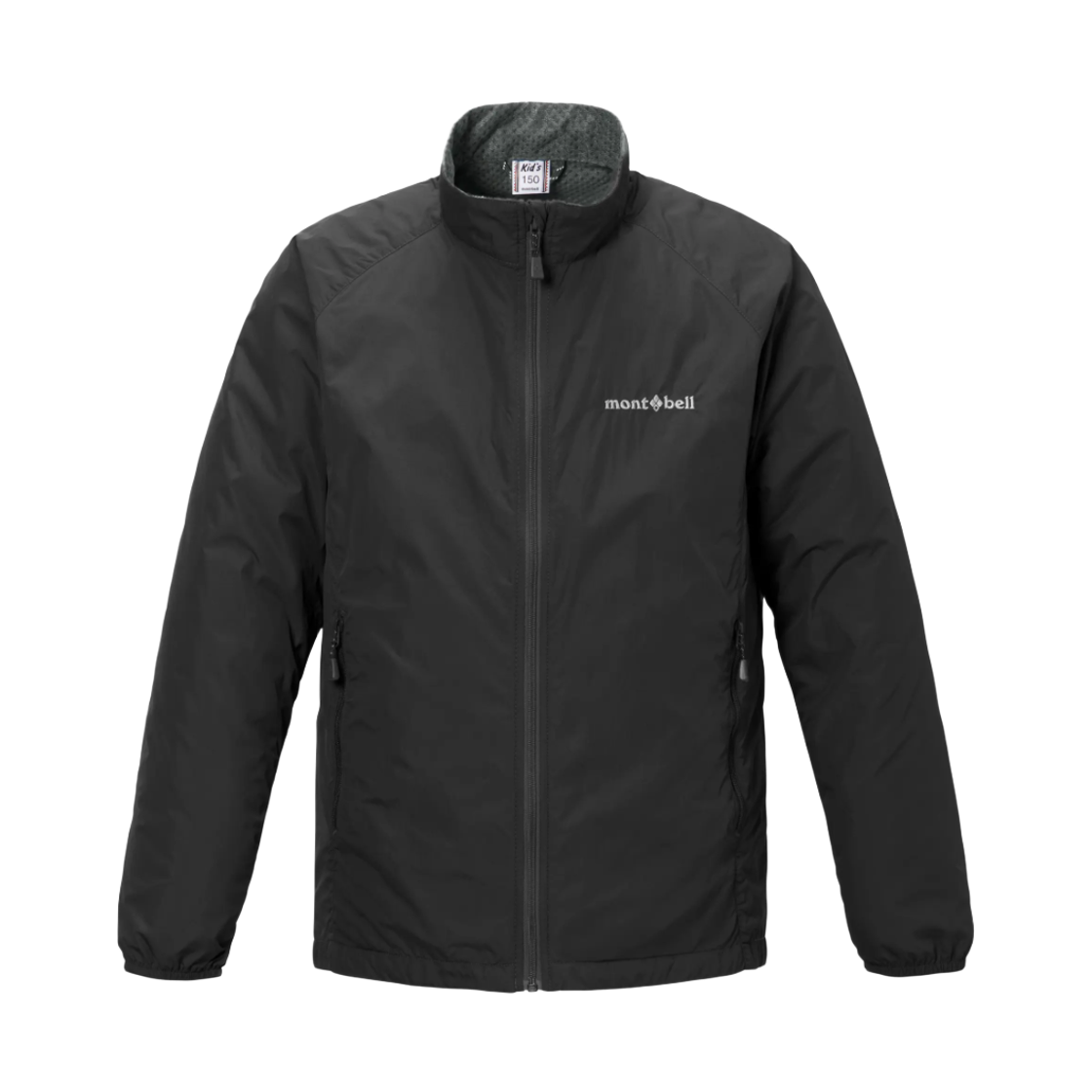 1106806 (Kids) Montbell Light Shell Jacket Black