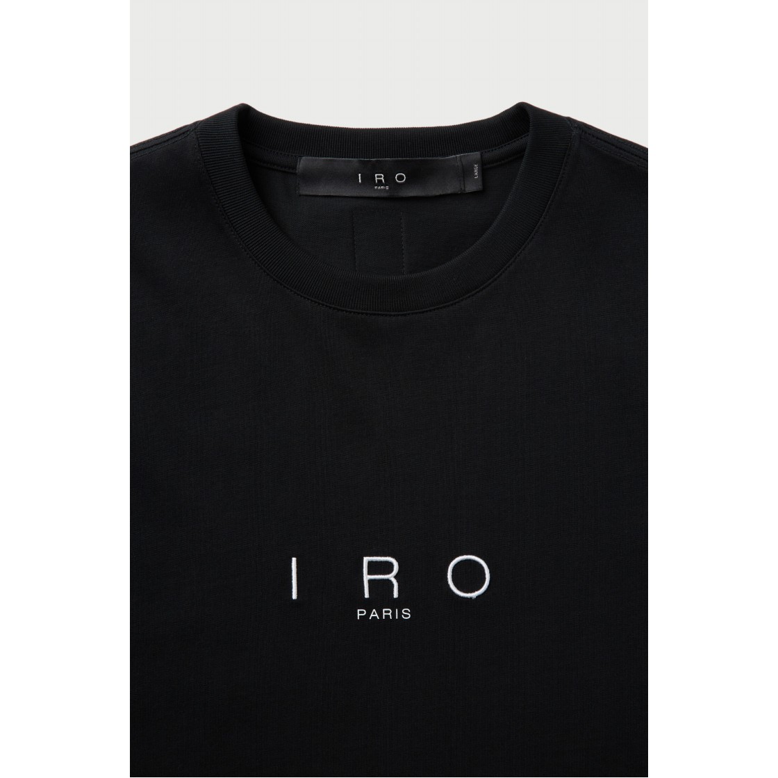 이로 세이블 피그먼트 로고 티셔츠 블랙(IRO Sable Pigment Logo T-Shirt Black) - 4
