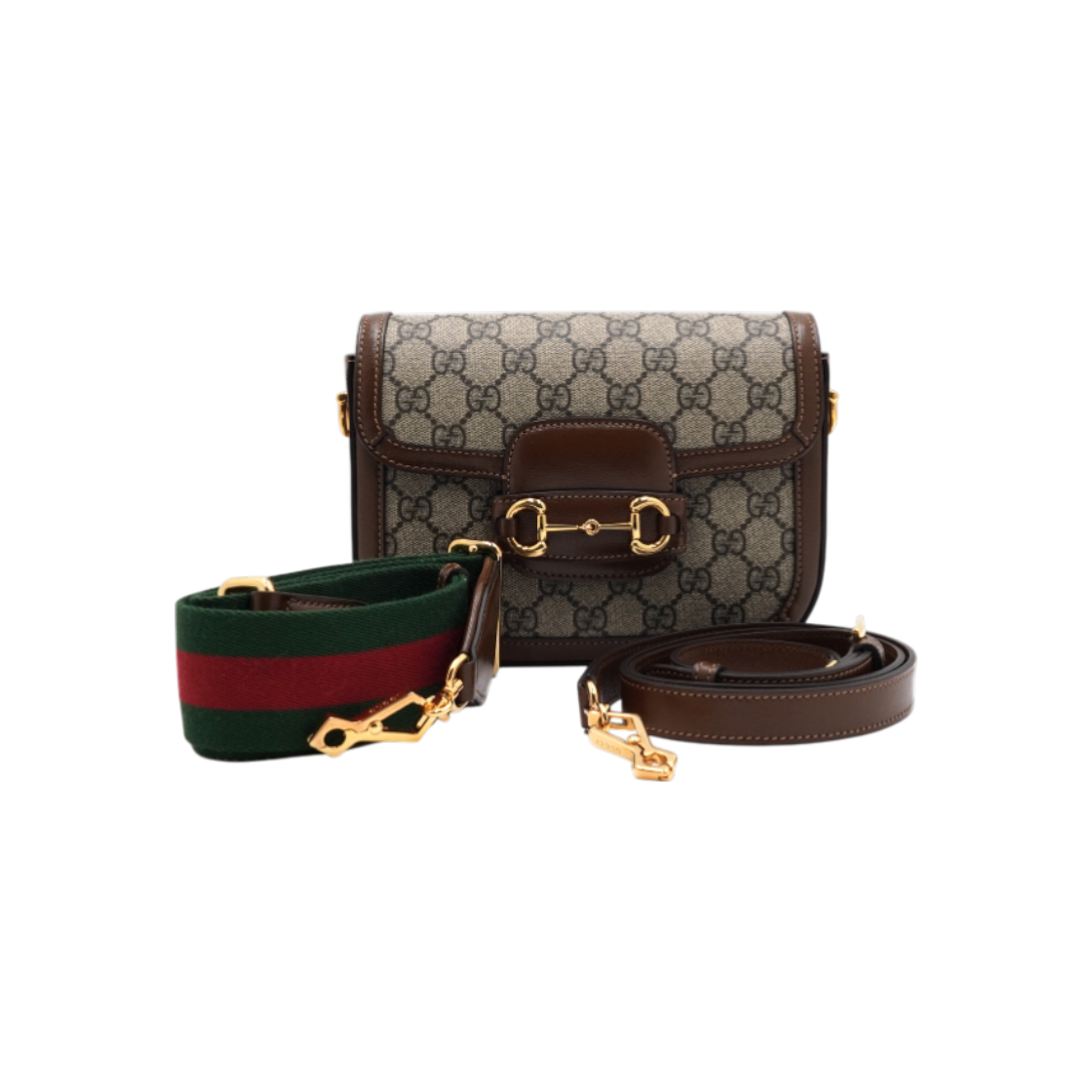 ITT289SHI8MP Gucci 1955 Horsebit Leather Mini Shoulder and Crossbody Bag