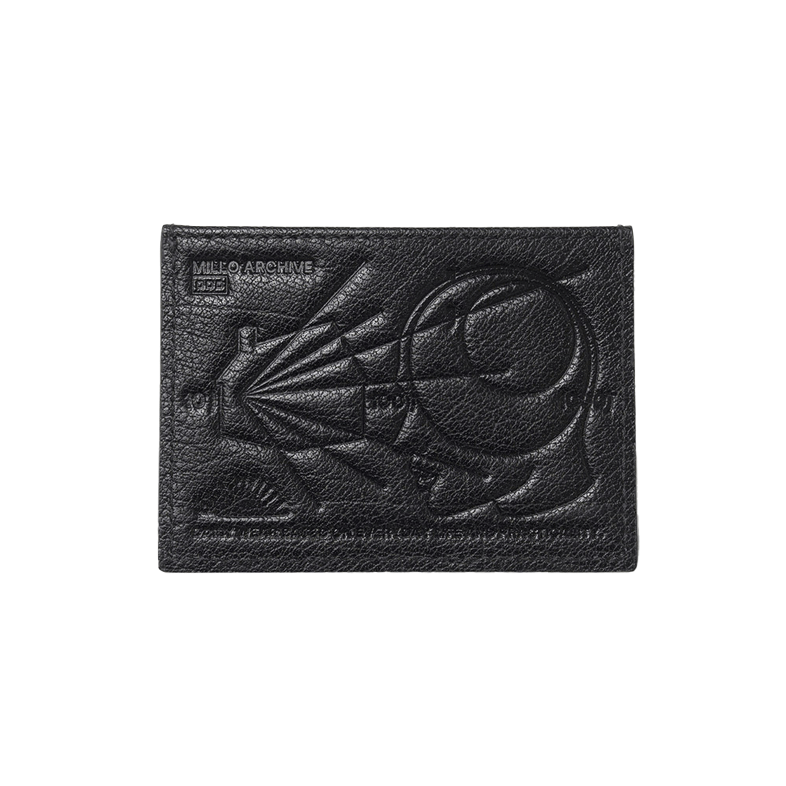 밀로 아카이브 레더 카드 홀더 블랙(Millo Archive Leather Card Holder Black)