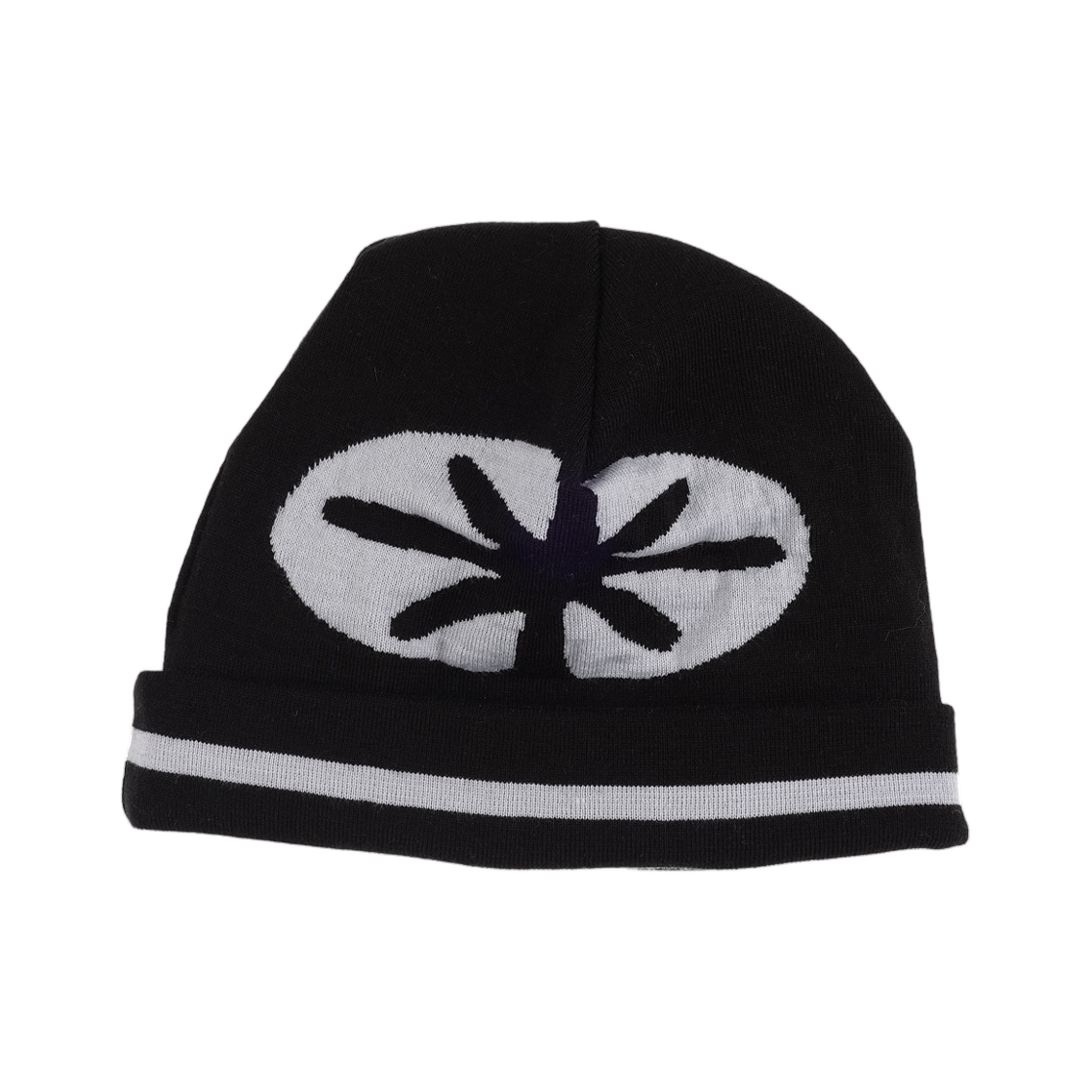 이알티알 리버시블 스트라이프 비니 블랙(ERTR Reversible Stripe Beanie Black) - 1