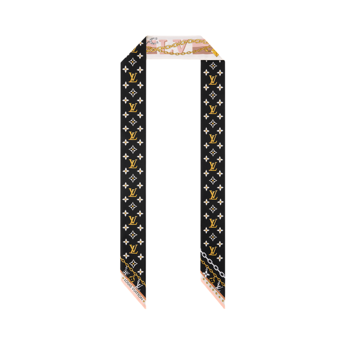 (W) 루이비통 K 참 방도 블랙((W) Louis Vuitton K Charm Bandeau Black) - 2