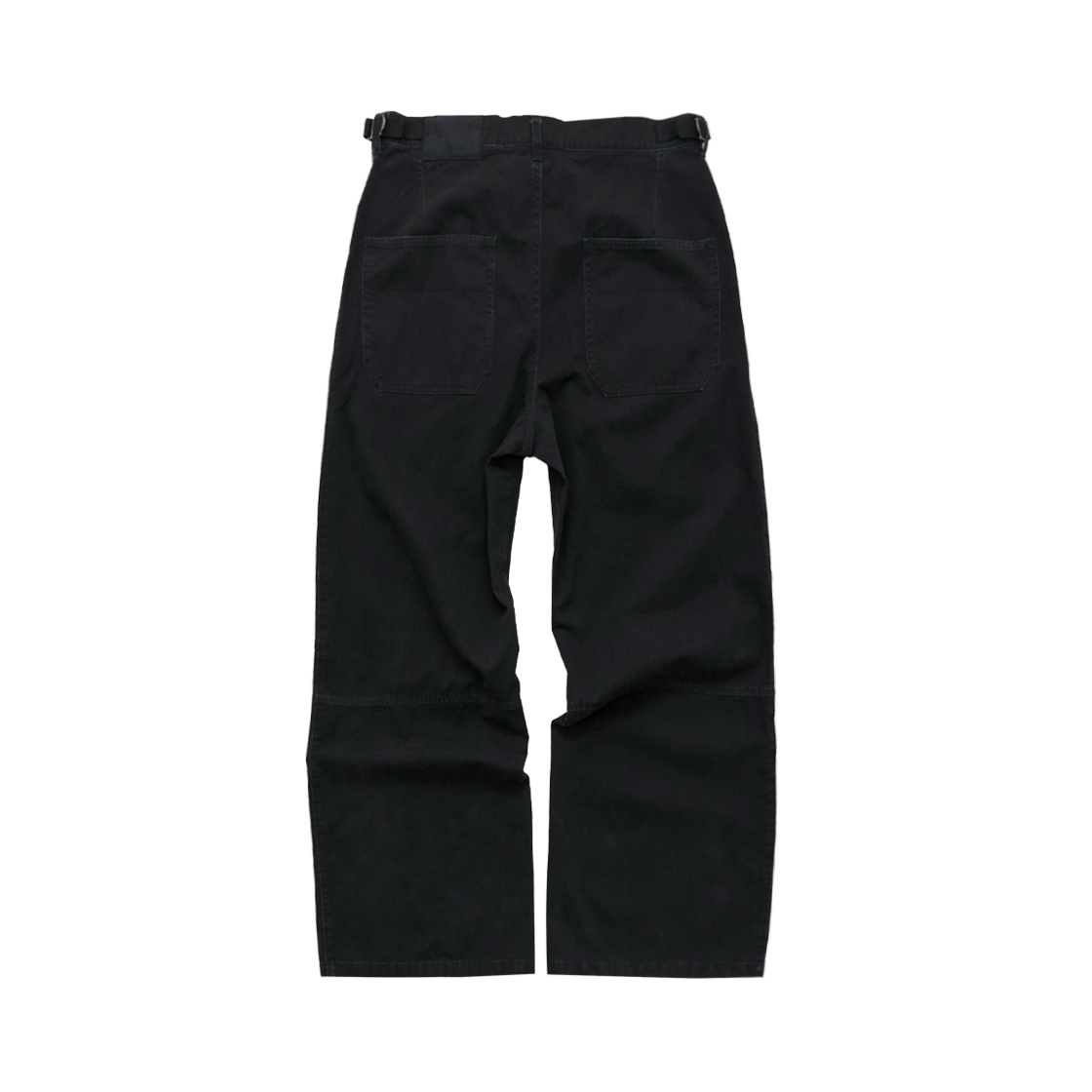 폴리테루 원 턱 고시마 팬츠 블랙(Polyteru 1 Tuck Gosima Pants Black) - 2