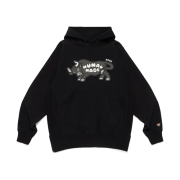 Human Made Animal Hoodie Kobe Black