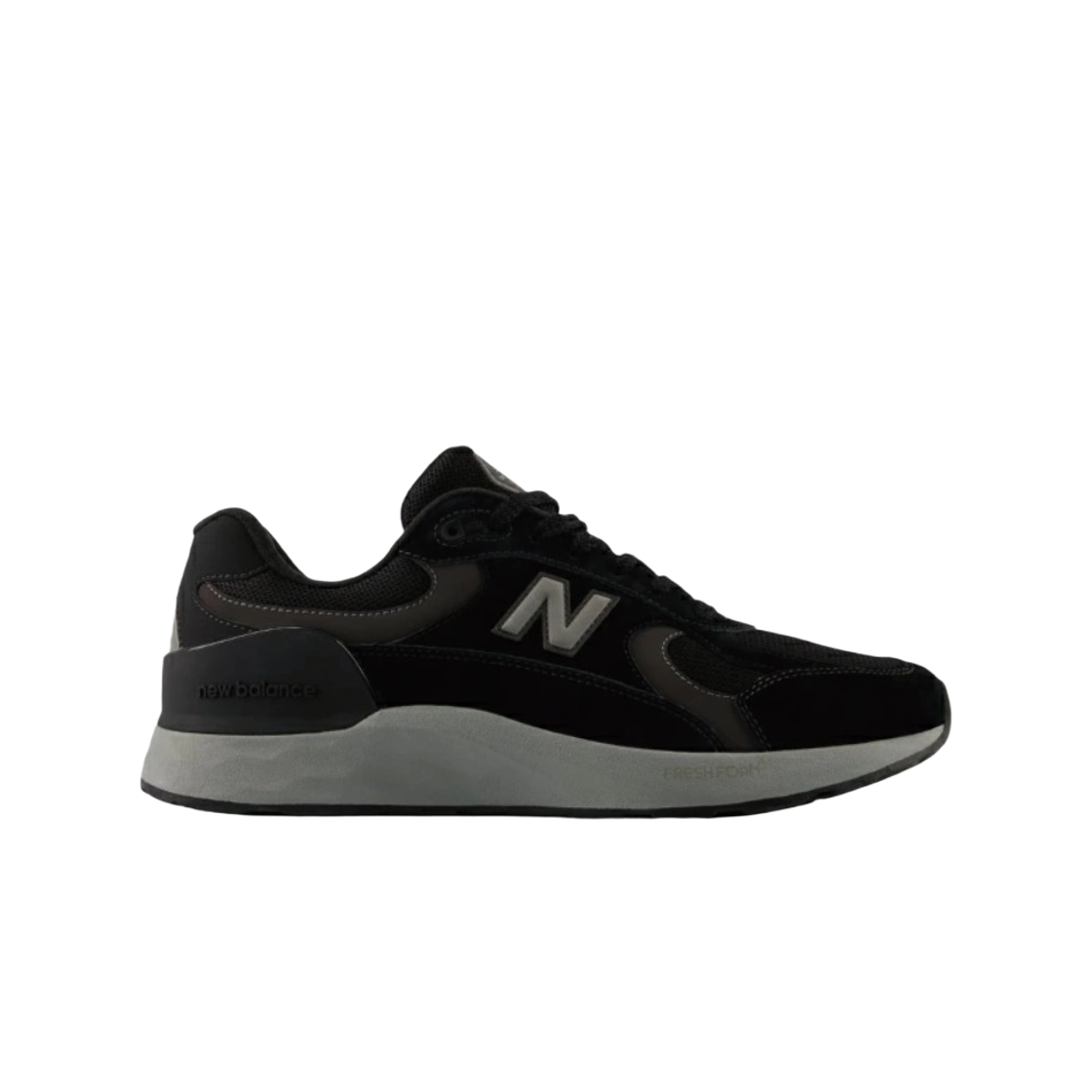 U188W1RM New Balance Fresh Foam Walking 1880 v2 Black - 2E Wide