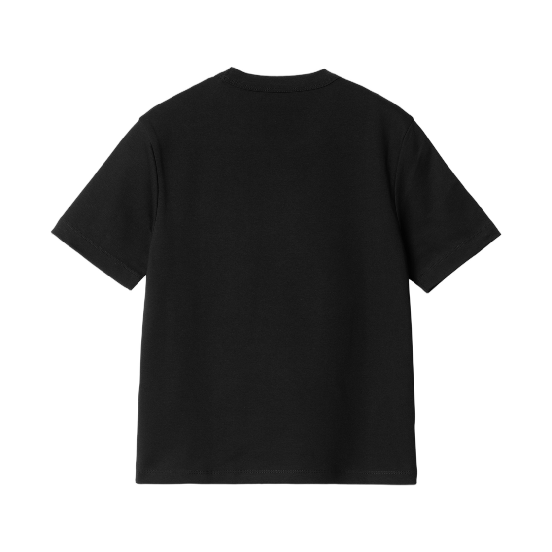 (W) 칼하트 WIP 숏슬리브 루카 티셔츠 블랙((W) Carhartt WIP S/S Luca T-Shirt Black) - 2