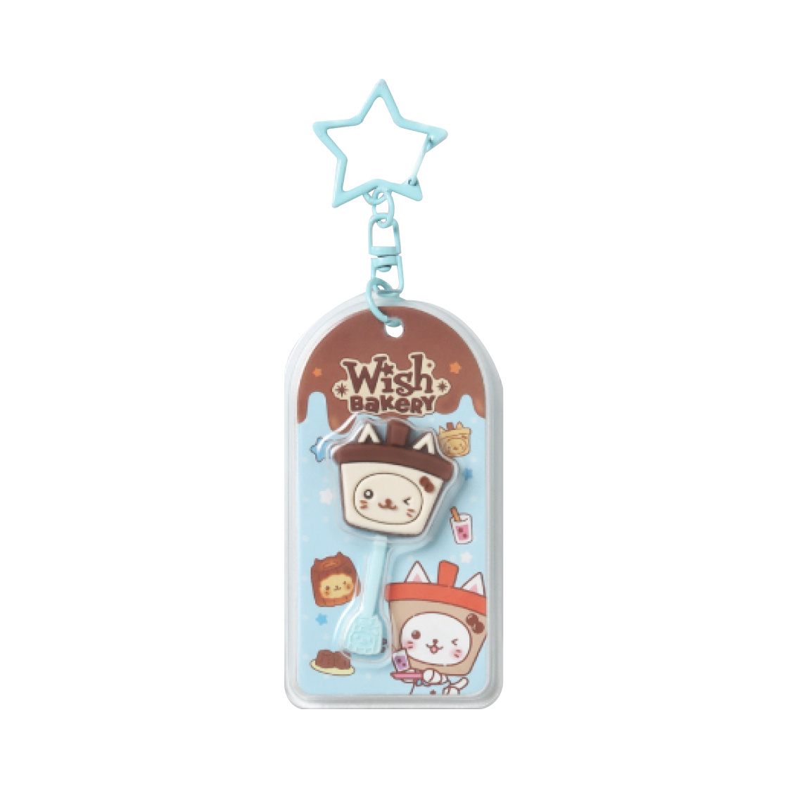 - NCT Wish Bakery Chocolate Keyring Yushi Ver.