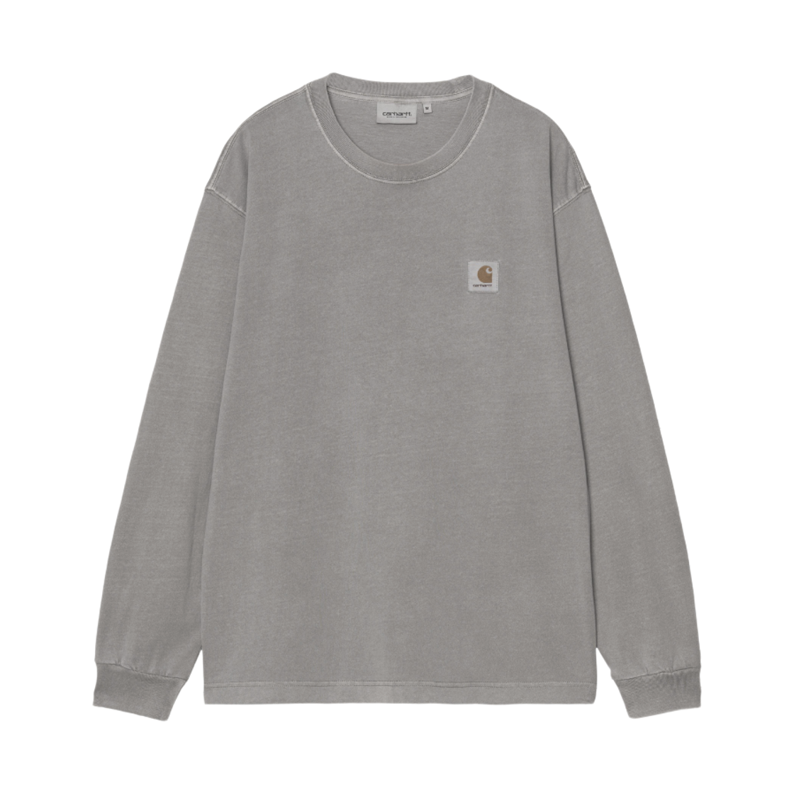 I029948-2LR-GD Carhartt WIP L/S Nelson T-Shirt Yosemite Garment Dyed
