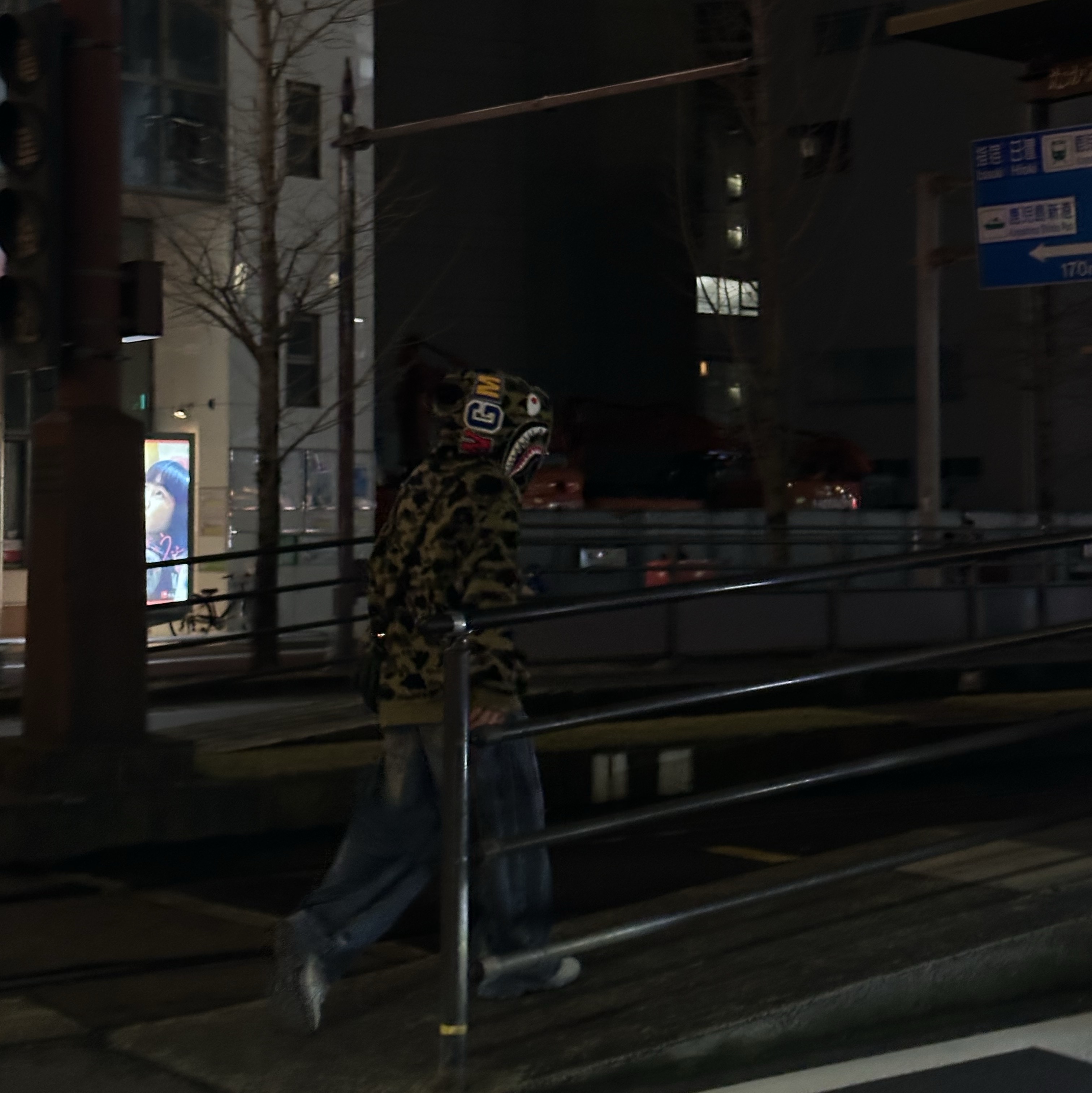 BAPE 1st Camo Jacquard Shark Full Zip Hoodie Green, Asics Gel-Sonoma 15-50 Oyster Grey 착용 스타일