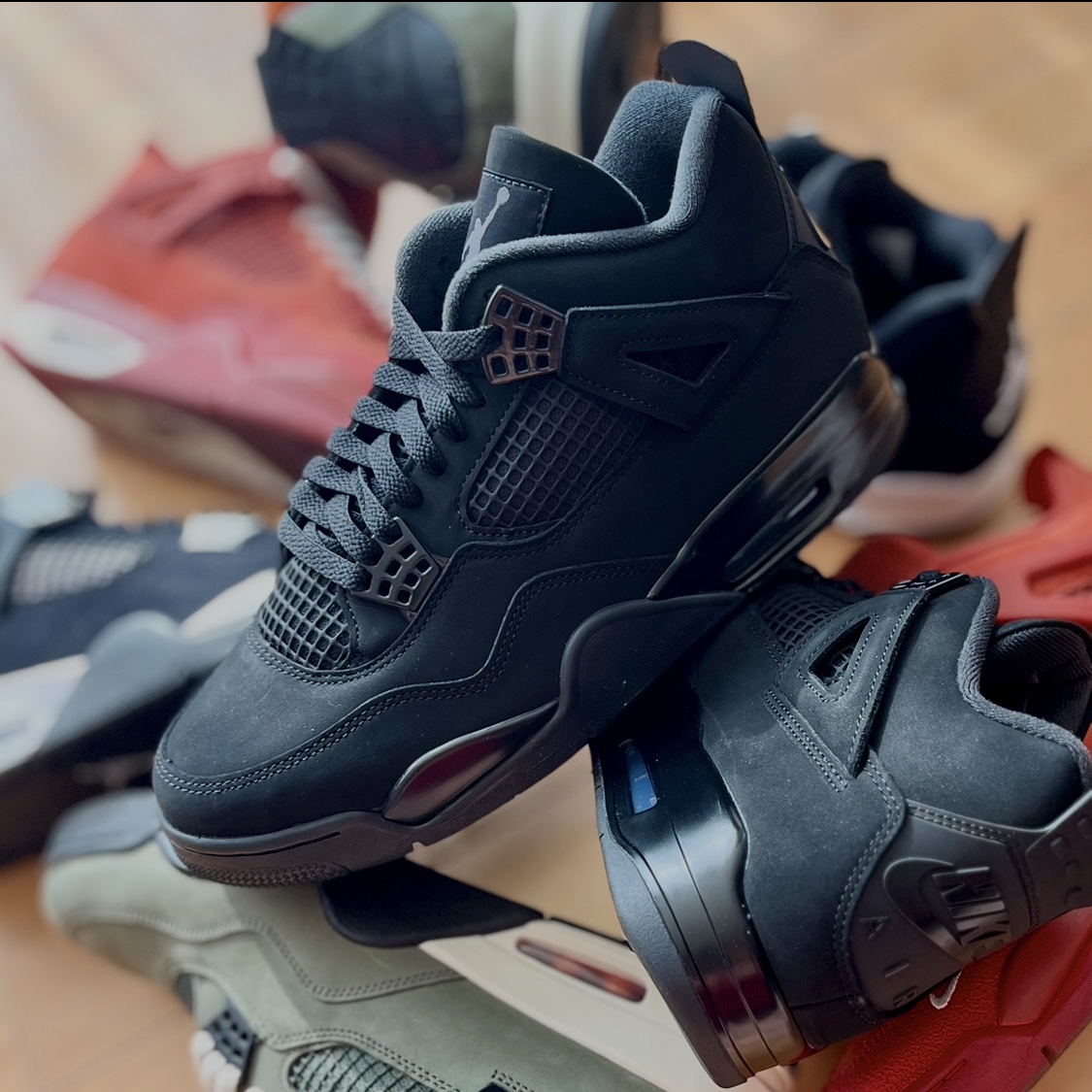 Jordan 4 Retro Black Cat 2025 착용 스타일
