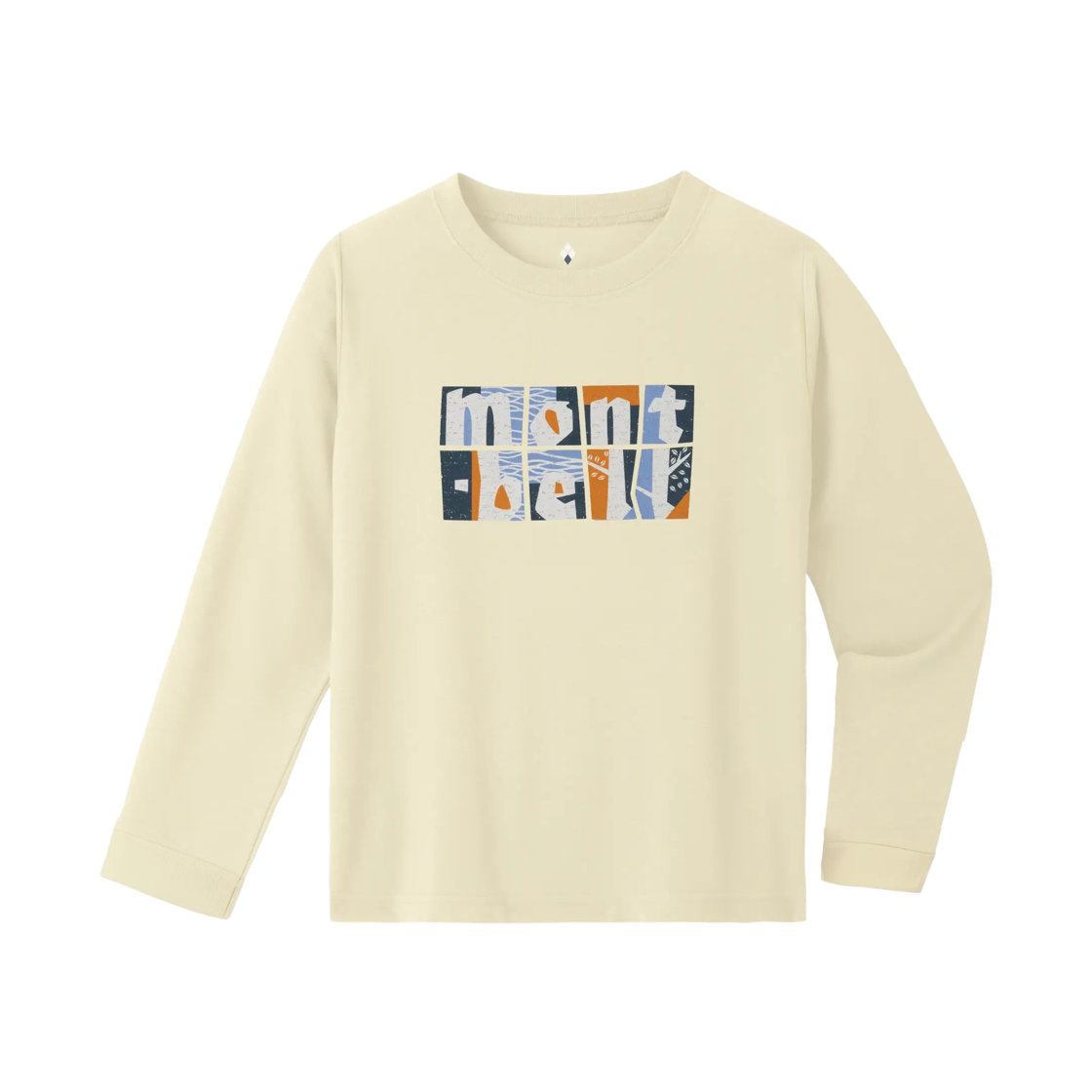 1114911 (Kids) Montbell Wickron Lakeshore Long Sleeve T-Shirt Ivory