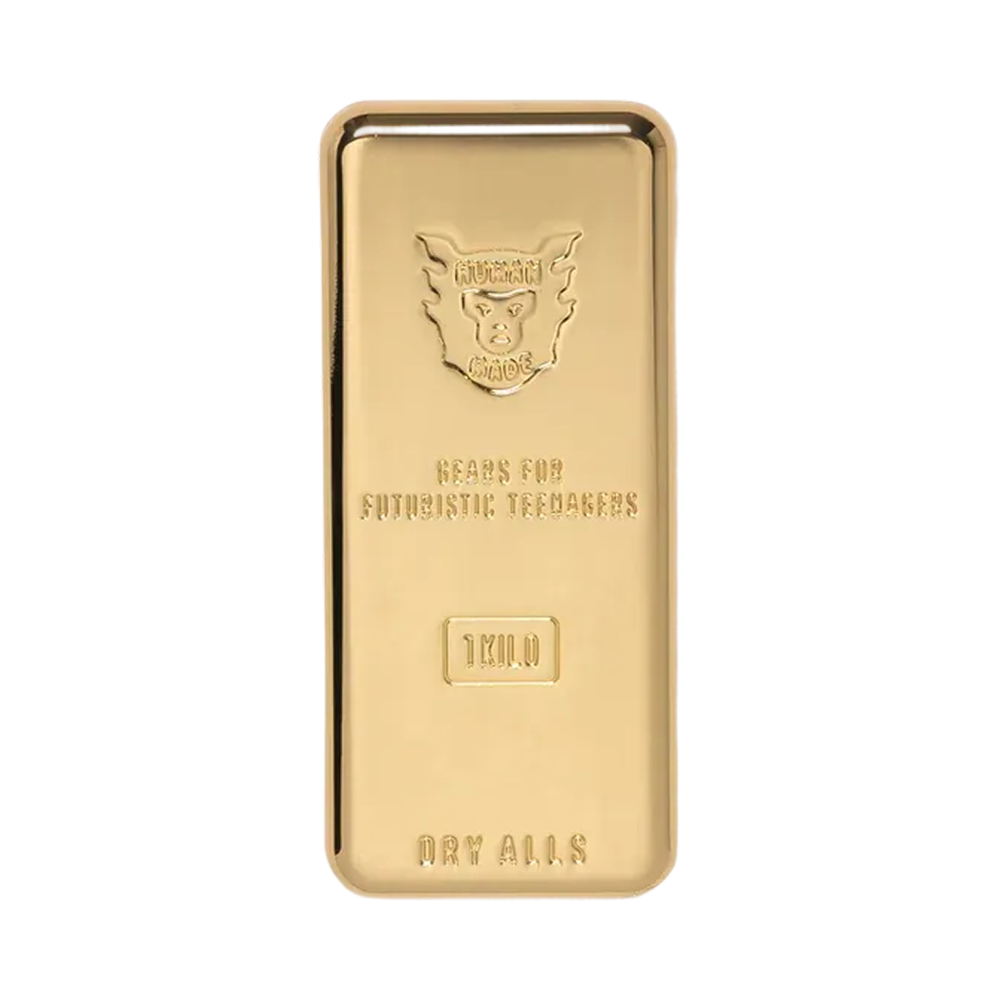 HM30GD147 Human Made Gold Bar Paperweight Kobe Gold