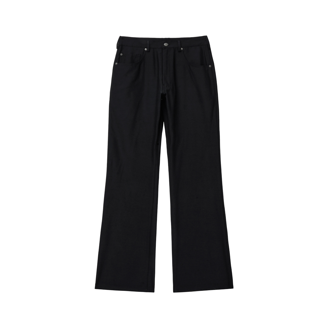 알렌느 울 부츠컷 팬츠 블랙(Haleine Wool Bootcut Pants Black (XB101))