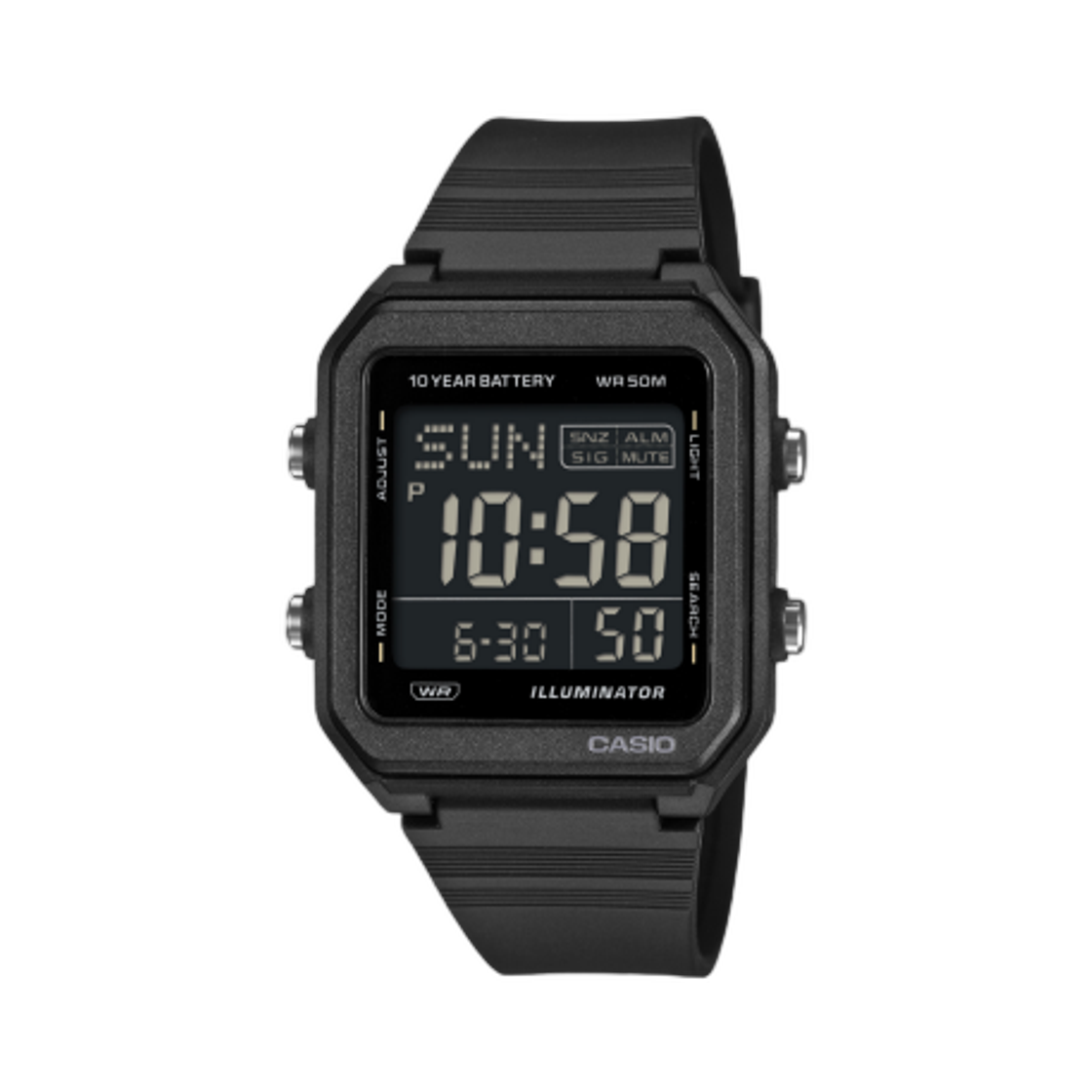 카시오 W-221H-1BV 블랙(Casio W-221H-1BV Black) - 1
