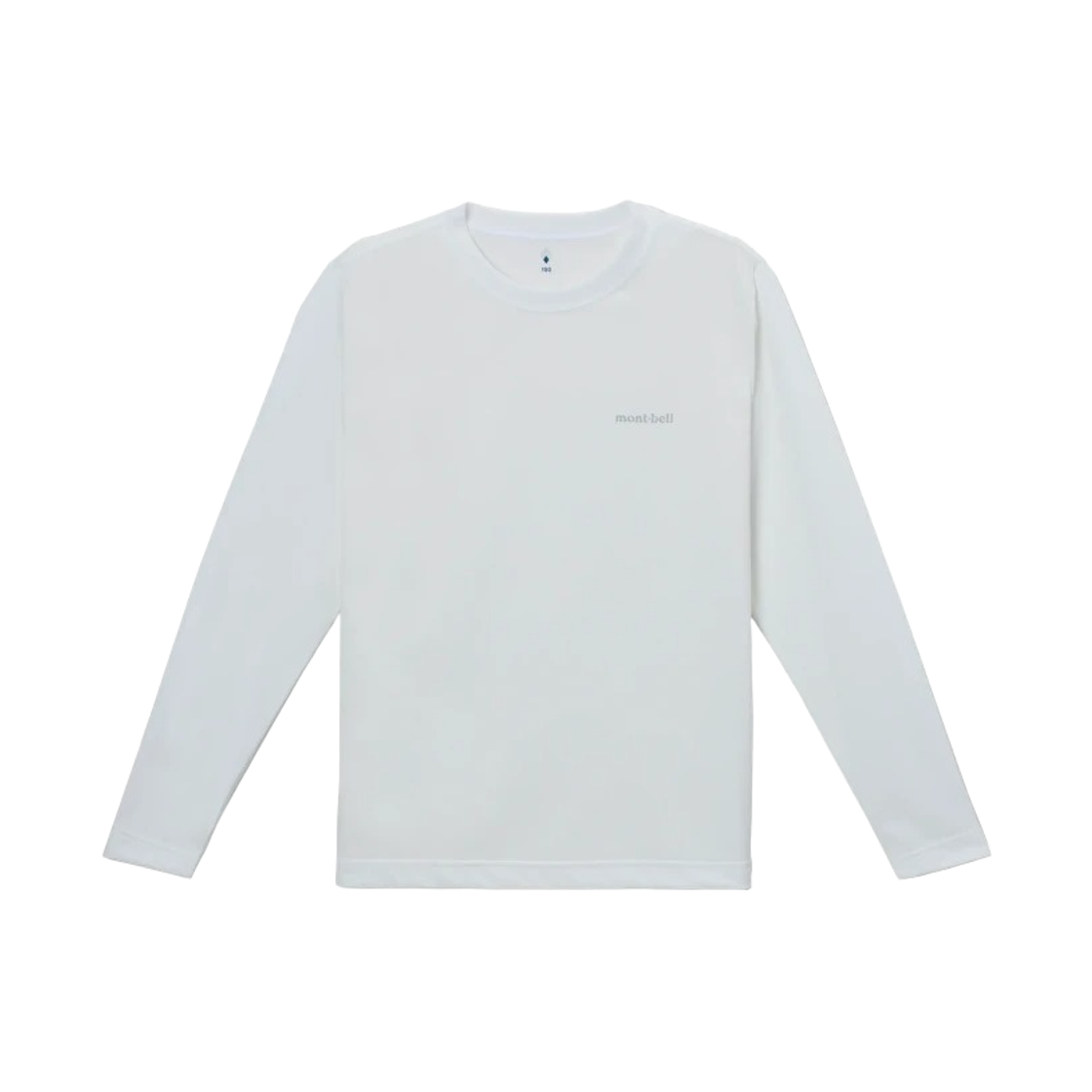 1114940 (Kids) Montbell Wickron UV-Tect Long Sleeve T-Shirt White