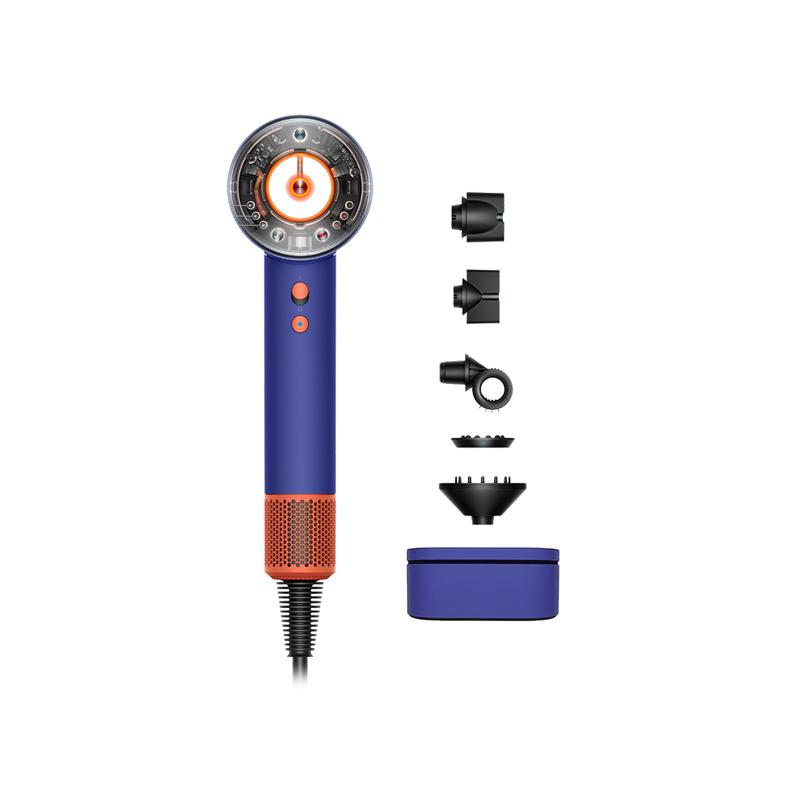 다이슨 슈퍼소닉 뉴럴 헤어드라이어 HD-16 (빈카블루 토파즈)(Dyson Supersonic Nural hair Dryer HD-16 (Vinca Blue and Topaz))