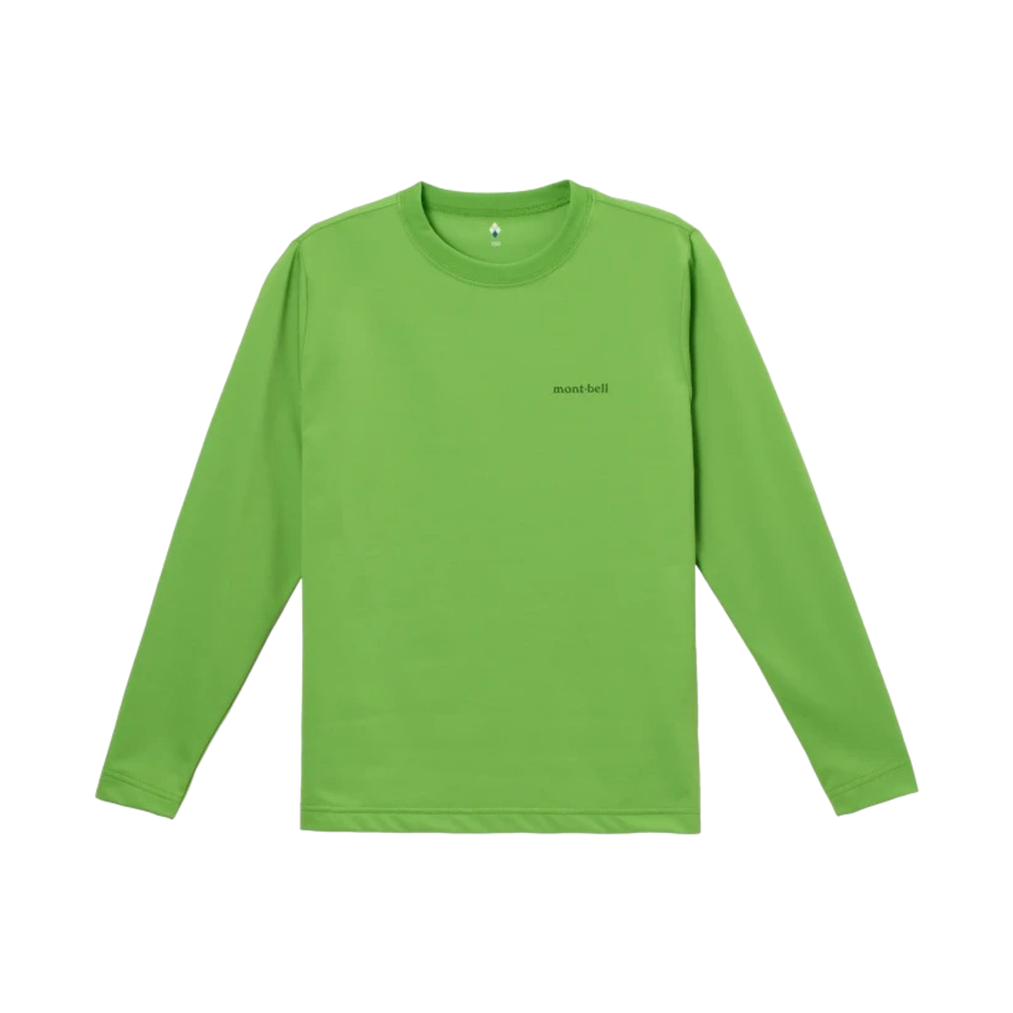 1114940 (Kids) Montbell Wickron UV-Tect Long Sleeve T-Shirt Green
