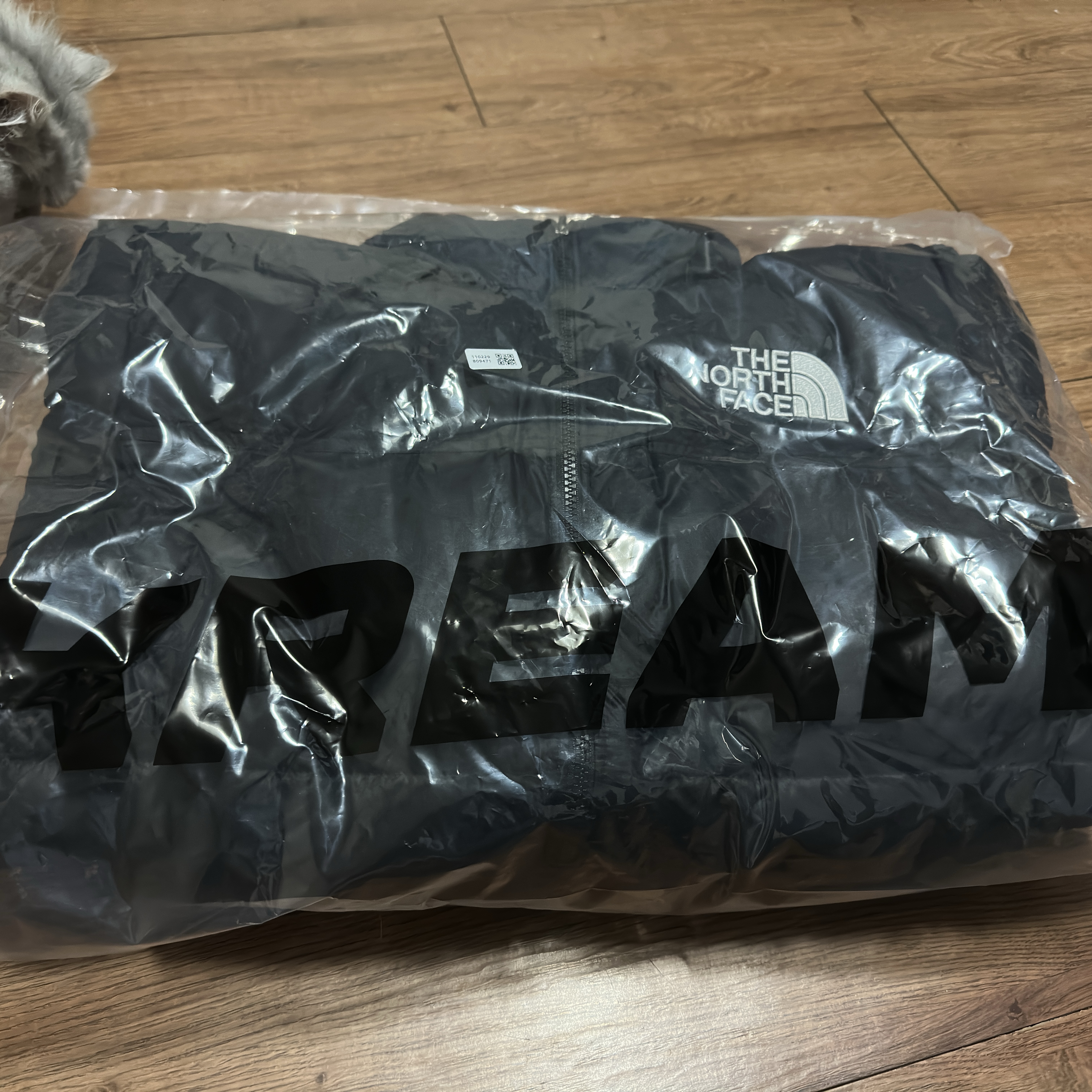 The North Face 1996 Eco Nuptse Jacket Black 착용 스타일 - 1