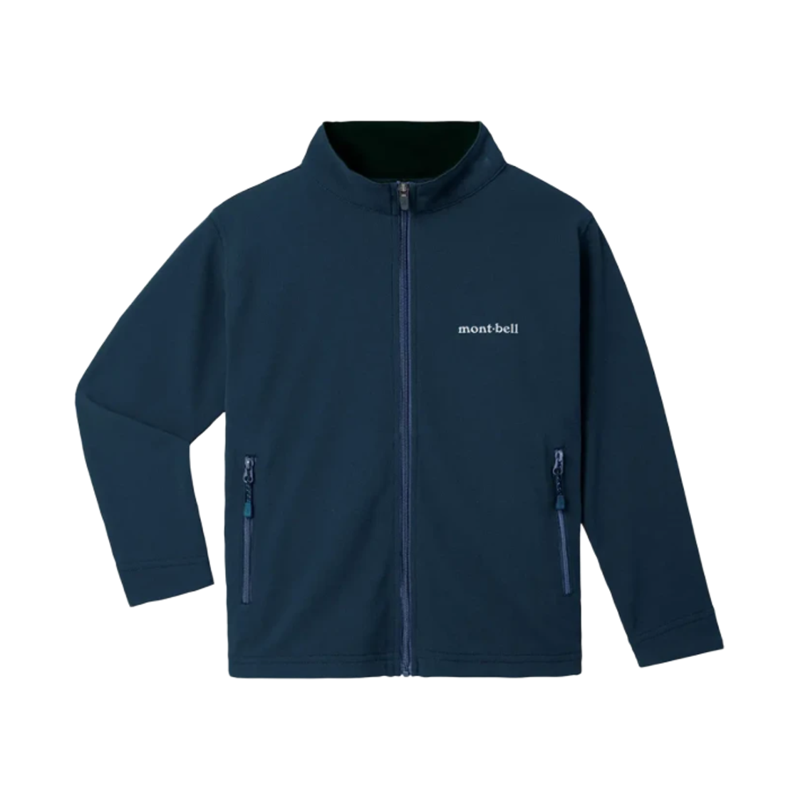 1114647 (Kids) Montbell Wickron Full-Zip Shirt Navy