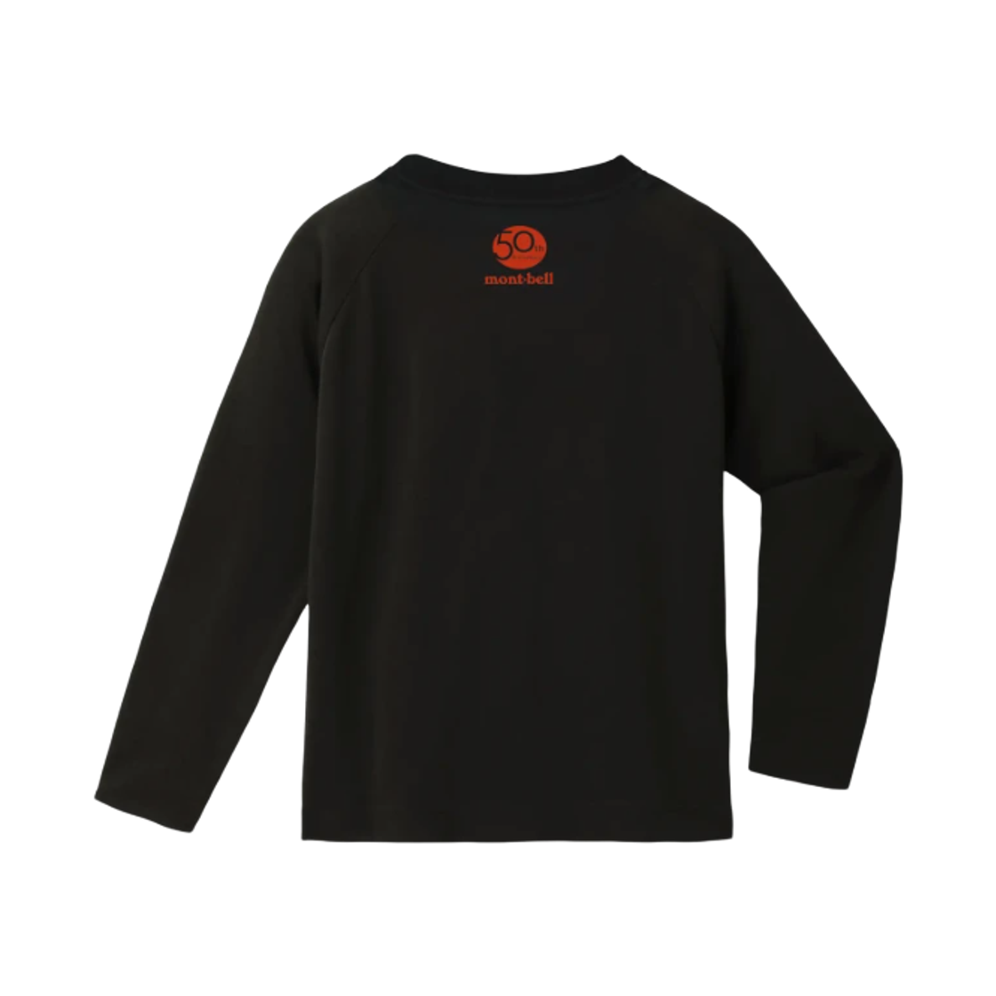 (키즈) 몽벨 위크론 롱슬리브 몬타 베어 50주년 티셔츠 블랙((Kids) Montbell Wickron Long Sleeve Monta Bear 50th T-Shirt Black) - 2