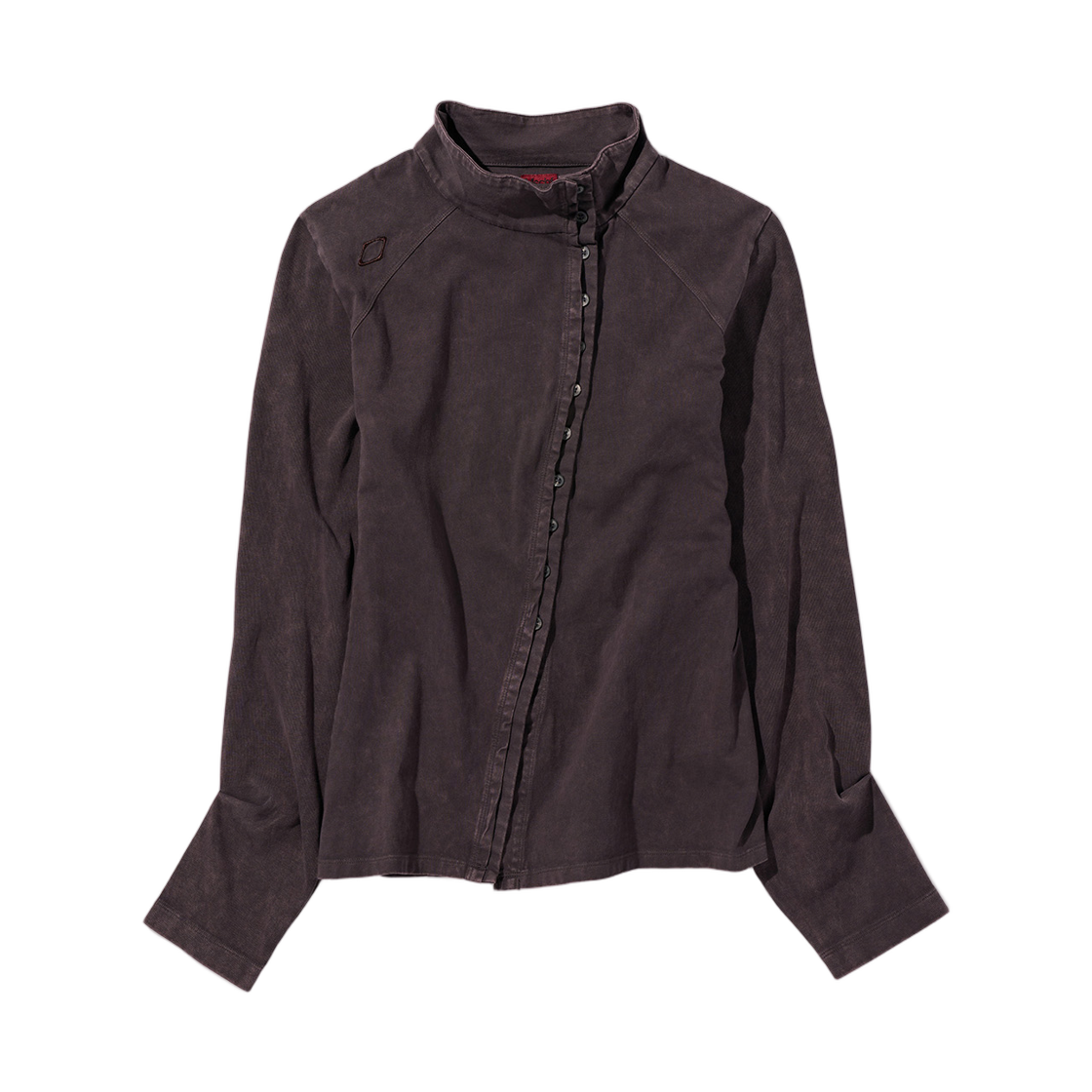 (W) 미스치프 워시드 저지 셔츠 브라운((W) Mischief Washed Jersey Shirt Brown) - 1