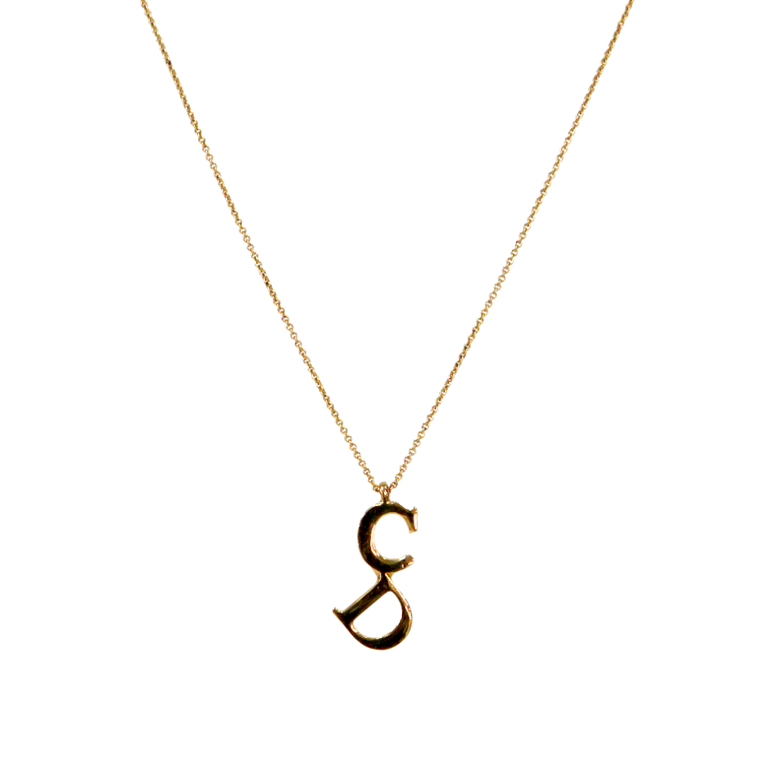 디올 세로 CD 골드 목걸이 A-B48957(Dior Vertical CD Gold Necklace A-B48957) - 1