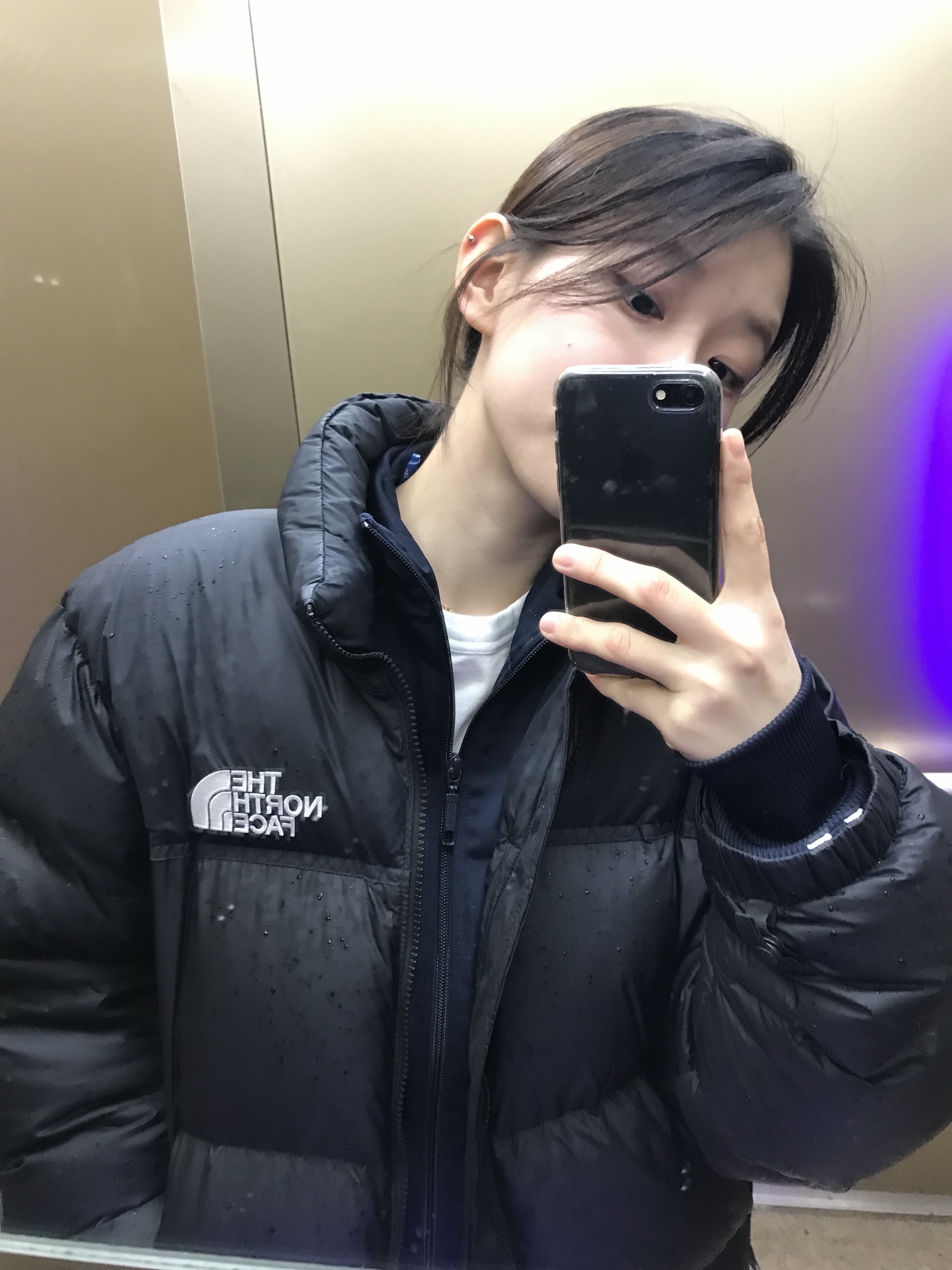 Adidas Adicolor Classic Firebird Track Top Night Indigo - KR Sizing, The North Face 1996 Eco Nuptse Jacket Black 착용 스타일