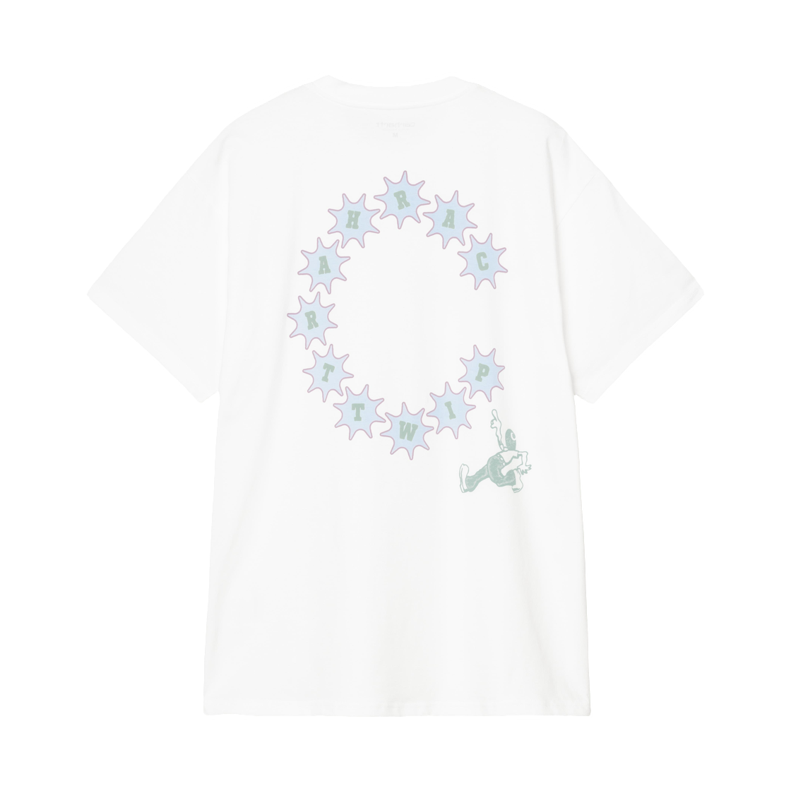 칼하트 WIP 숏슬리브 C 트립 티셔츠 화이트(Carhartt WIP S/S C Trip T-Shirt White) - 2