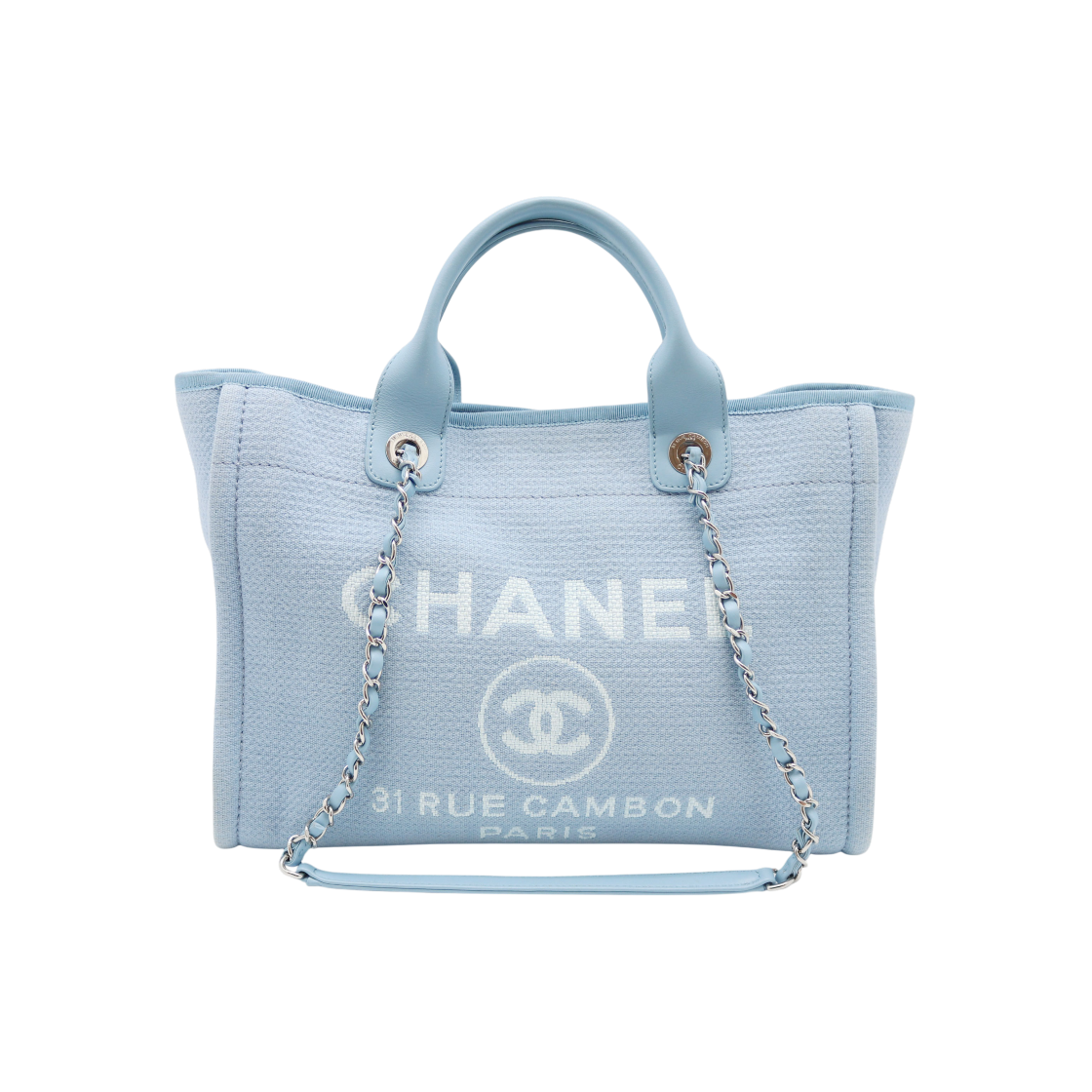 IT52IHH2ETVH Chanel Deauville Medium Bag AS3351