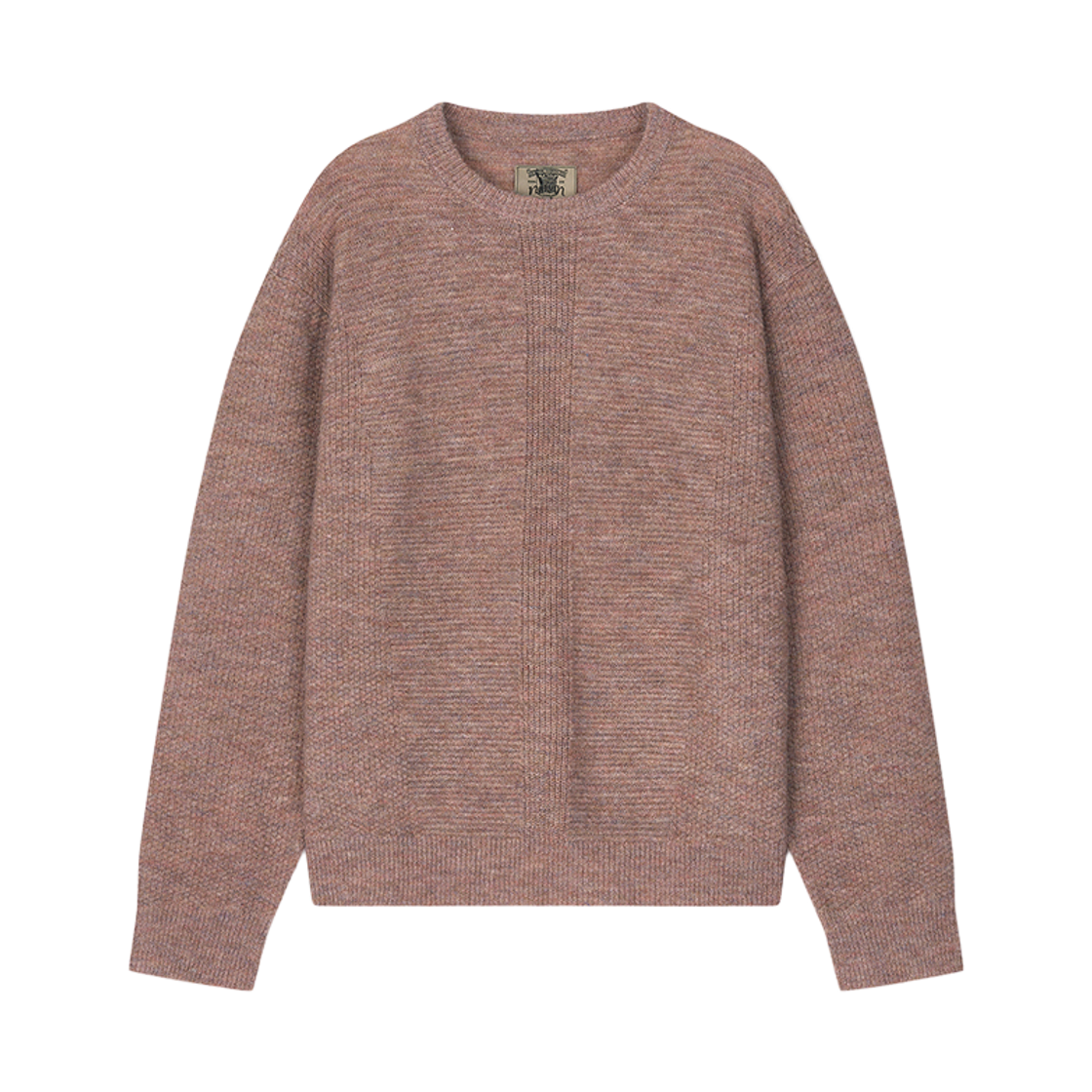 26HMKDC Noun Hairy Melange Knit Dusty Coral