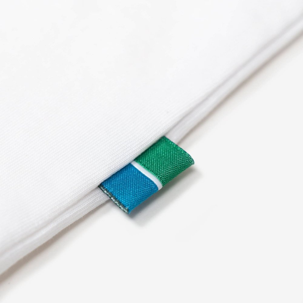 아틀라스 콜렉티프 아메바 공용 180GSM 오가닉 티셔츠 화이트(Atlas COLLECTIF Amoeba UNISEX 180GSM Organic Tee White) - 4