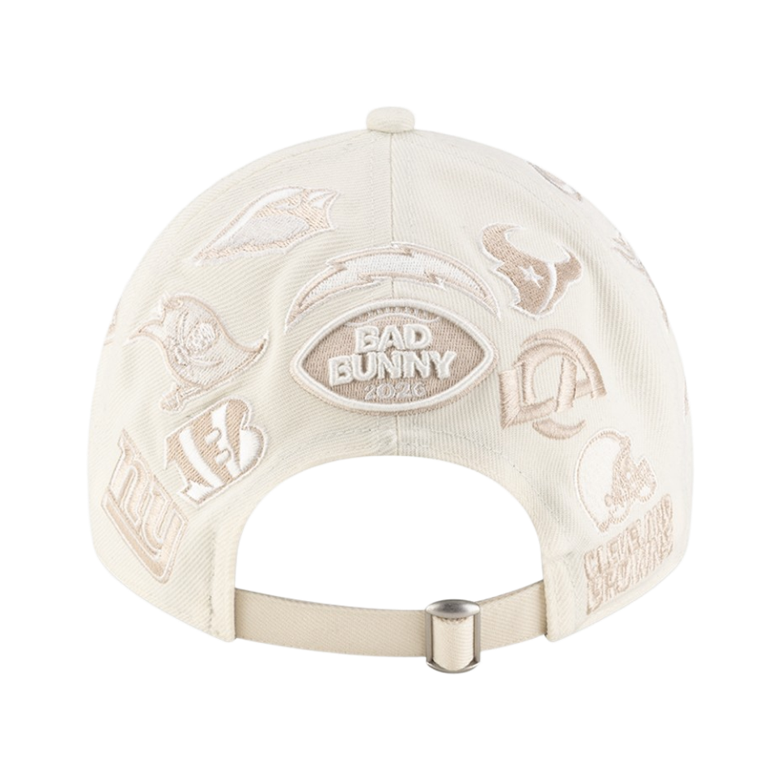 뉴에라 x 배드 버니 NFL 슈퍼볼 캐주얼 클래식 볼캡 크롬 화이트(New Era x Bad Bunny NFL Superbowl Casual Classic Ball Cap Chrome White) - 2