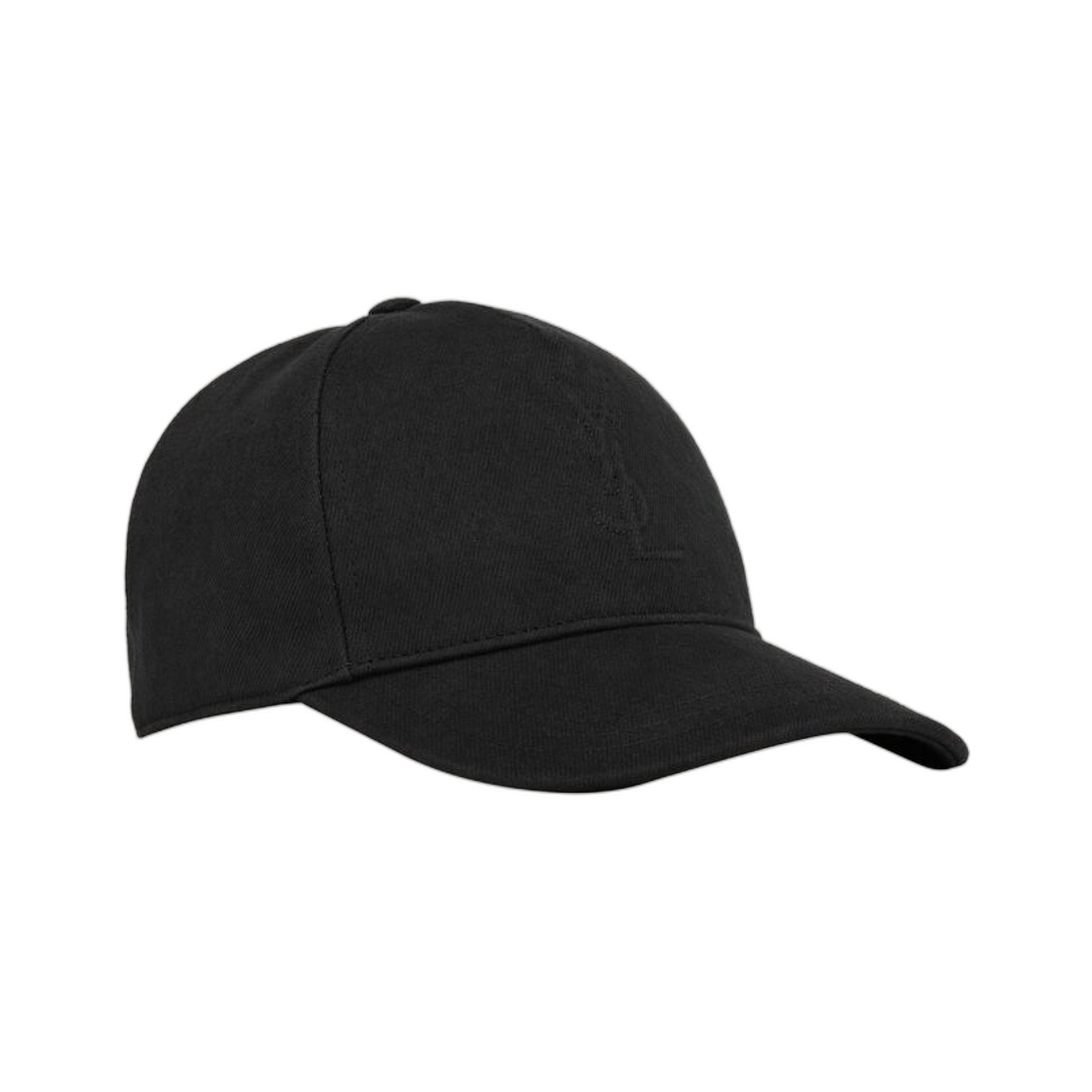 생로랑 카산드라 캡 코튼 데님 트윌 블랙(Saint Laurent Cassandre Cap in Cotton Denim Twill Black) - 2