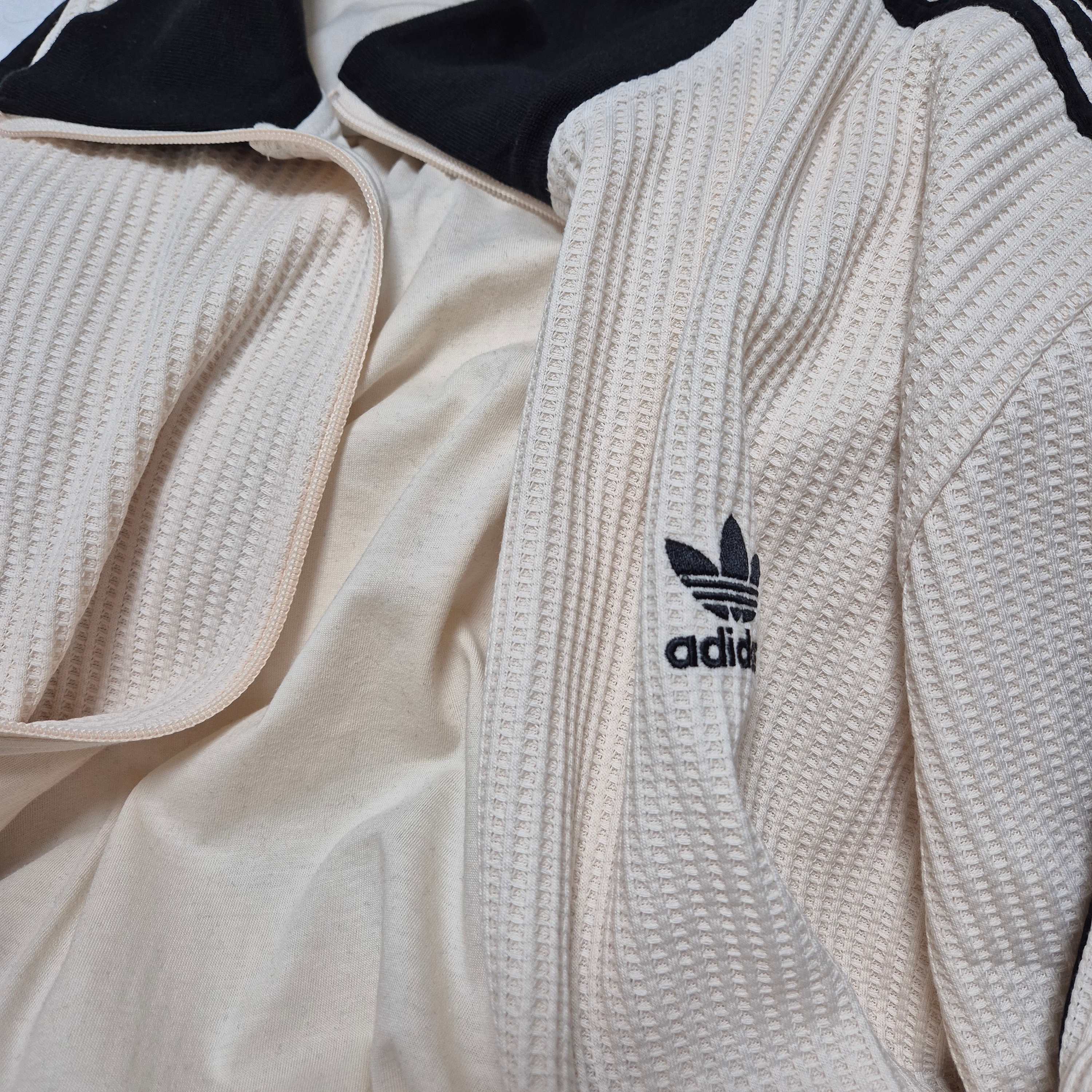 Adidas Waffle Beckenbauer Track Top Wonder White - KR Sizing 착용 스타일