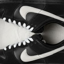 Nike SB Dunk Low Pro Black White 착용 스타일