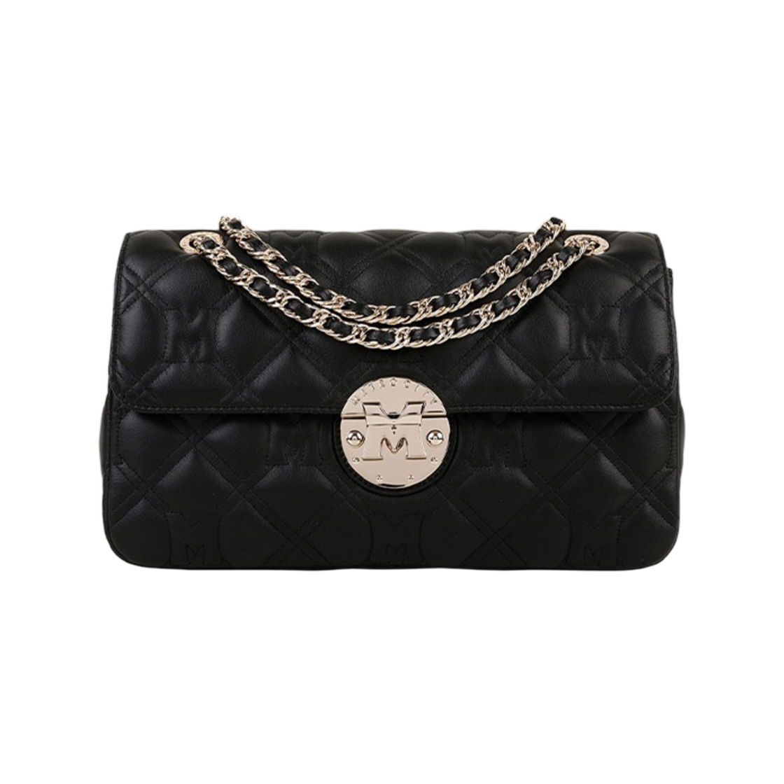 메트로시티 부오나 소르테 숄더백 미디움 블랙(Metrocity Buona Sorte Shoulder Bag Medium Black)