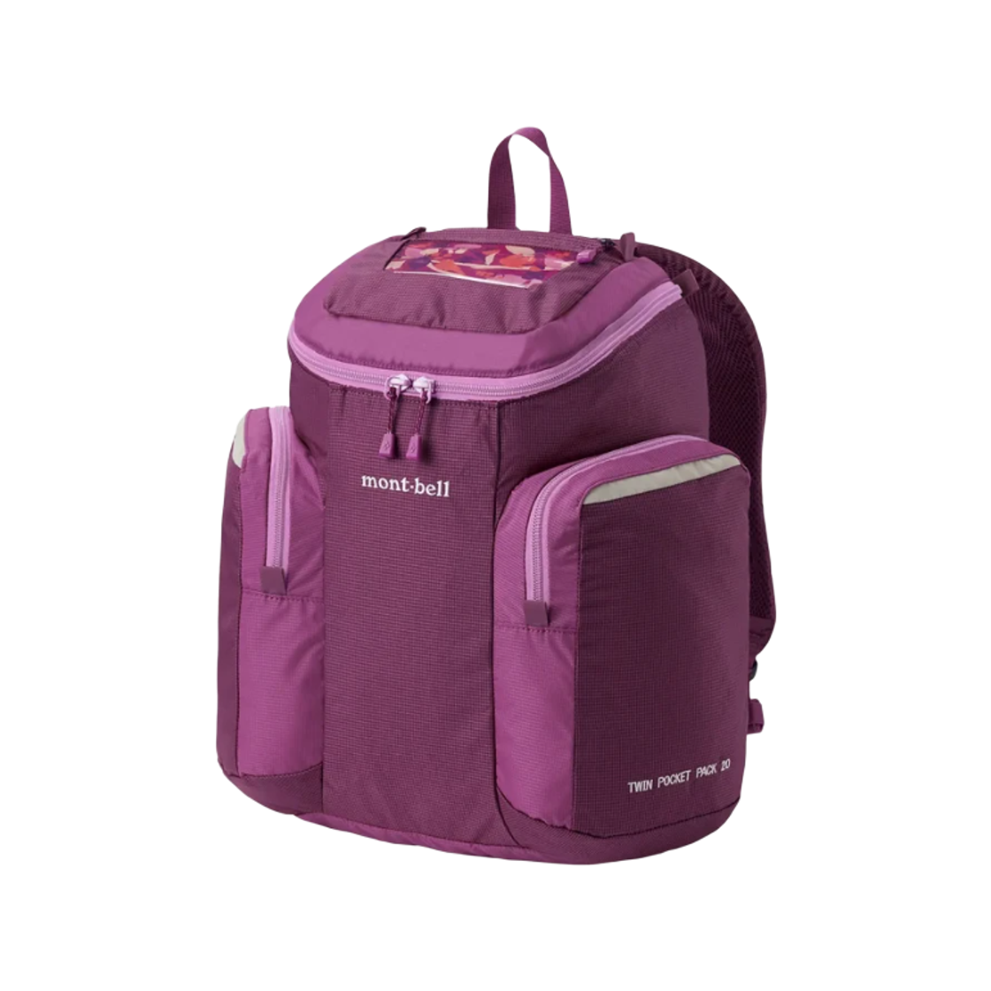 1133310 Montbell Twin Pocket Pack 20 Purple