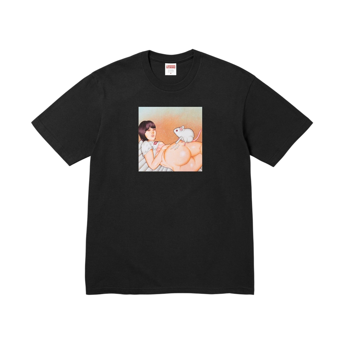 슈프림 마우스 티셔츠 블랙 - 25SS(Supreme Mouse T-Shirt Black - 25SS)