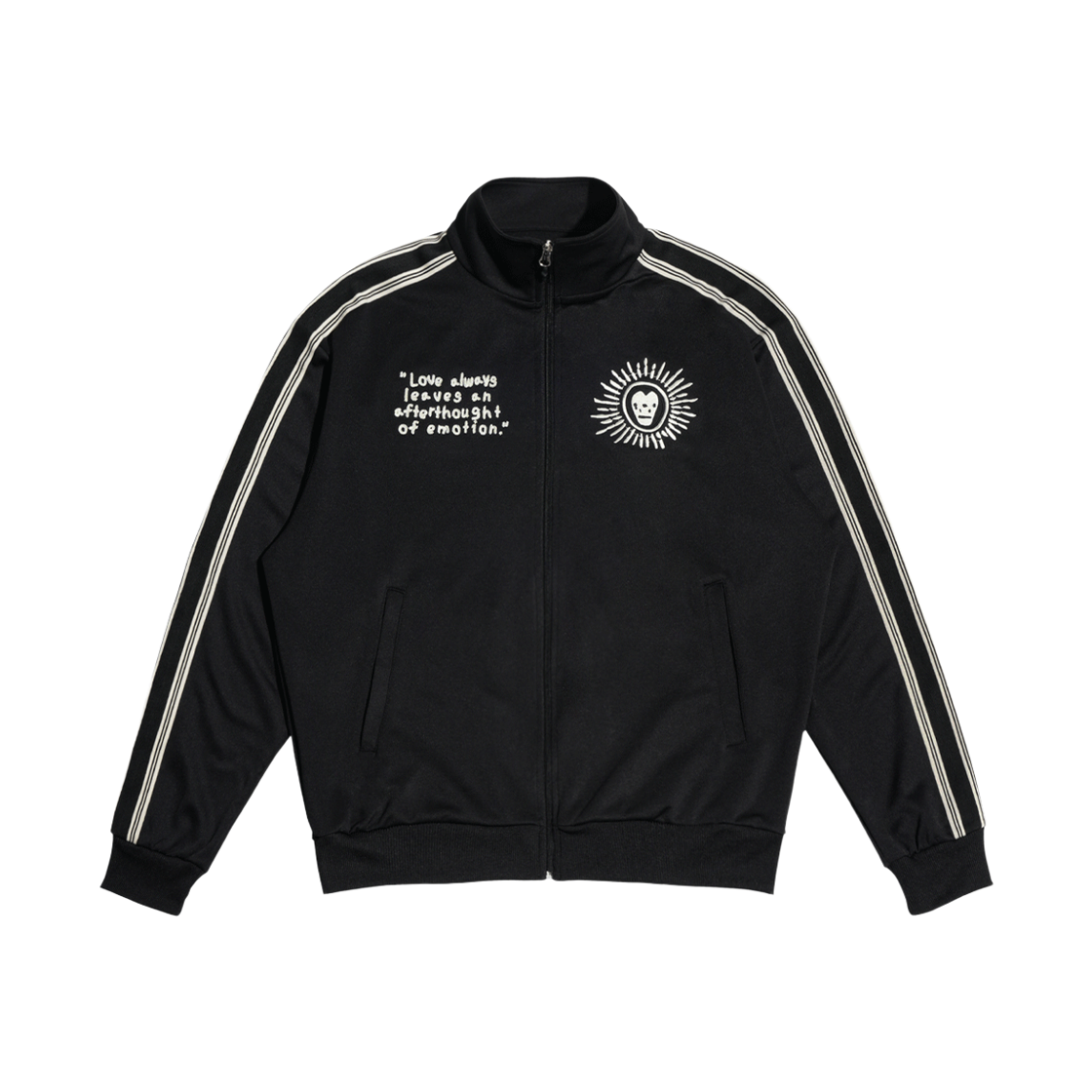 퍼츠 러브 이모션 트랙 자켓 블랙(POTS Love Emotion Track Jacket Black)
