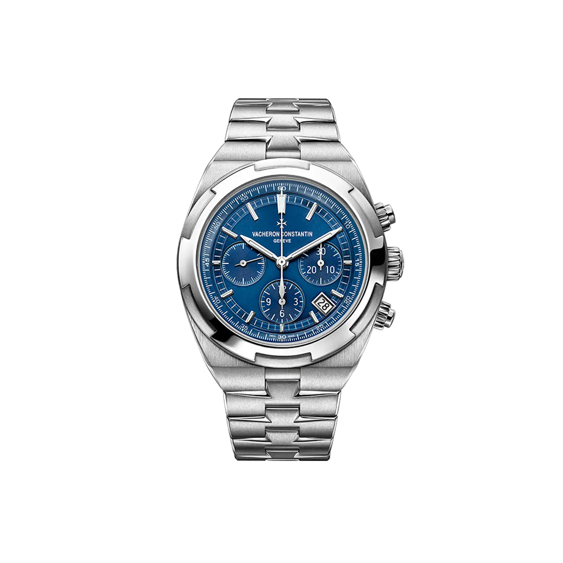 바쉐론 콘스탄틴 오버시즈 크로노그래프 42.5-5500V/110A 블루 바 NO.7173(Vacheron Constantin Overseas Chronograph 42.5mm - Blue Dial NO.7173)