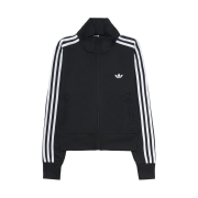 (W) Adidas Firebird Classic Track Top Black White - KR Sizing