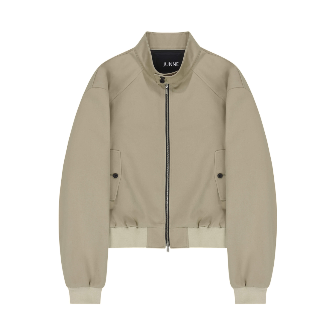 준느 J38 오버핏 크롭 바라쿠타 자켓 트윌 베이지(Junne J38 Over Fit Crop Baracuta Jacket Twill Begie)