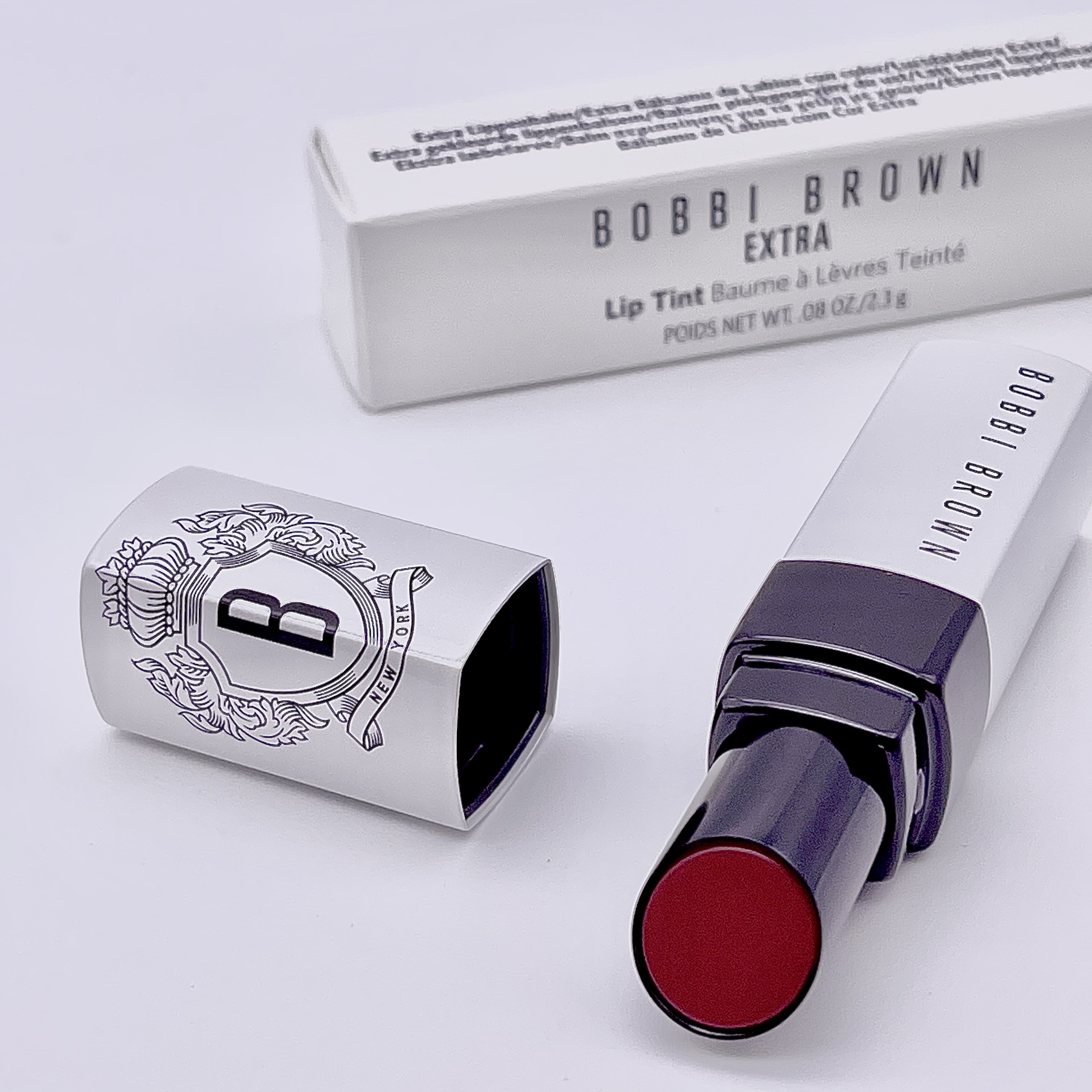 Bobbi Brown Extra Lip Tint Balm Bare Tangerine 착용 스타일 - 7