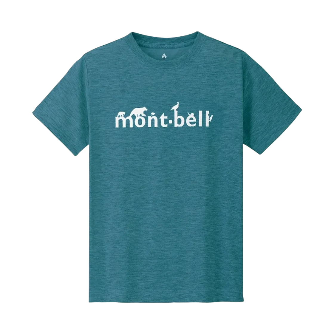 1114314 (Kids) Montbell Wickron T-Shirt Blue Green