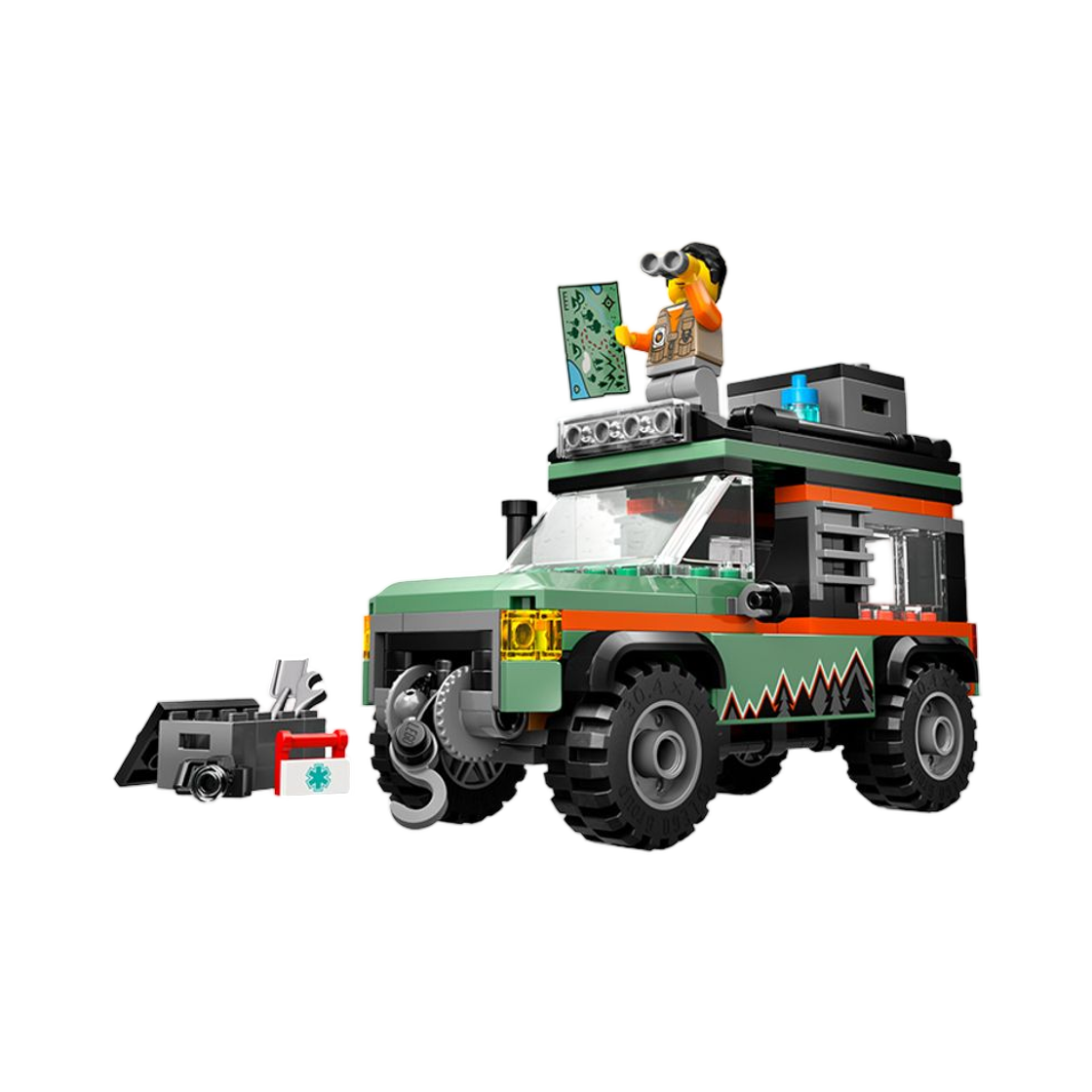 레고 시티 오프로드 4x4 마운틴 트럭(Lego City Off-Road 4x4 Mountain Truck)